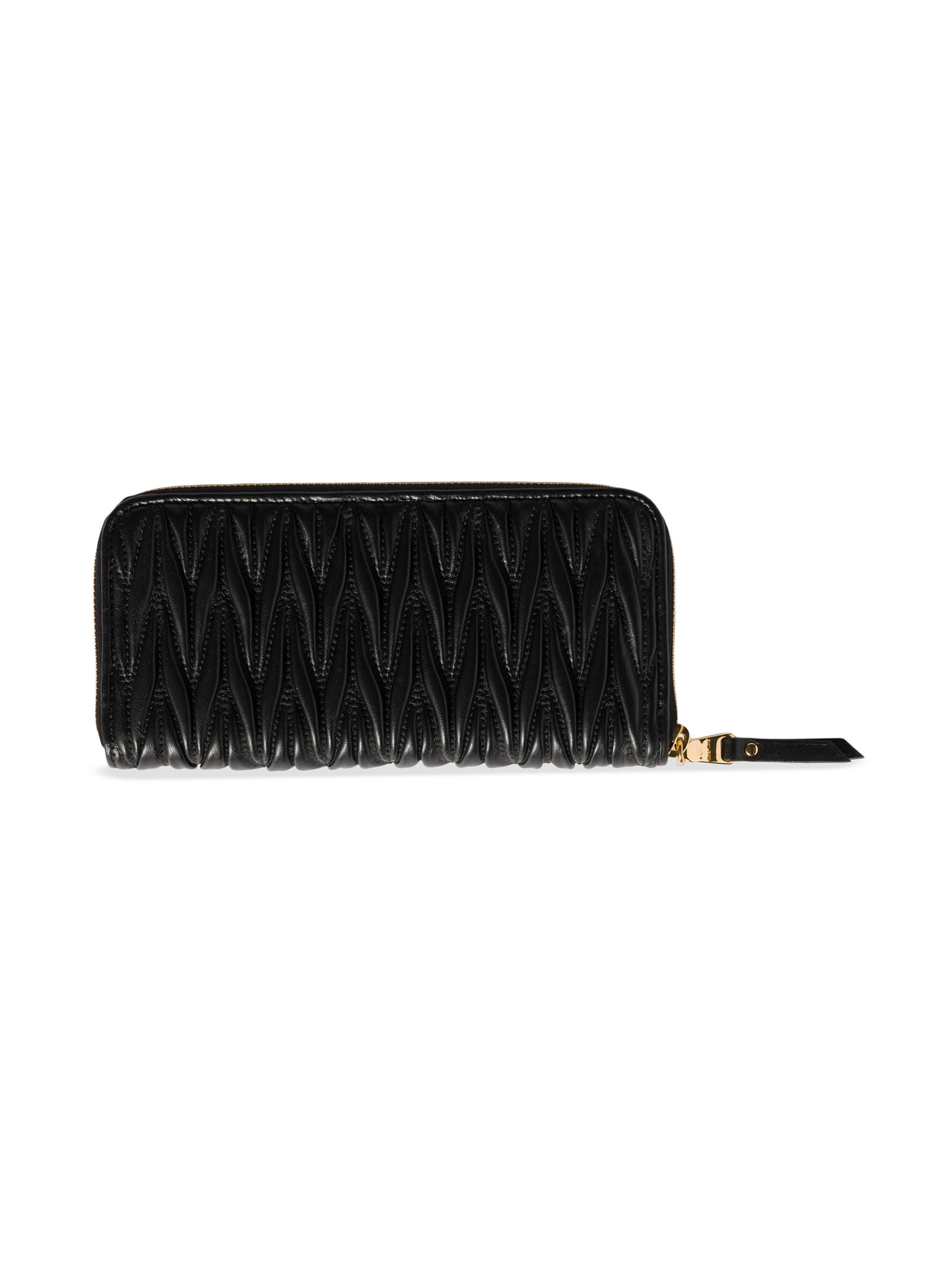 Miu Miu Large Matelassé Nappa Leather Wallet | Saks Fifth Avenue