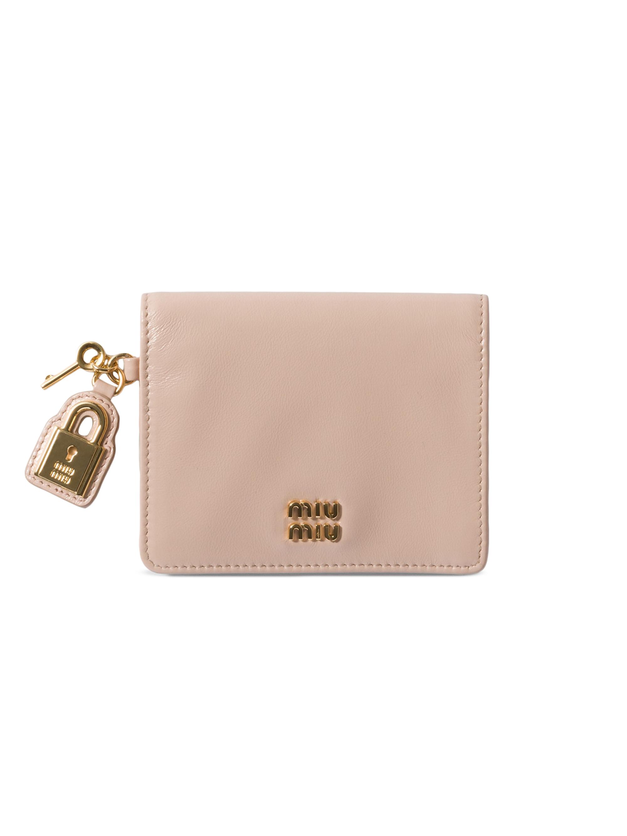 小物 1999FW MIUMIU archive leather wallet miu miu cat wallet