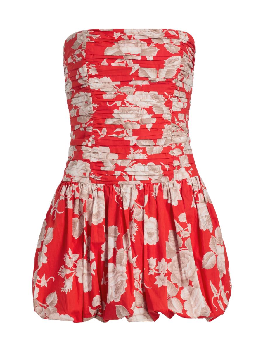 Cara Cara Women's Montreal Floral Dropwaist Minidress