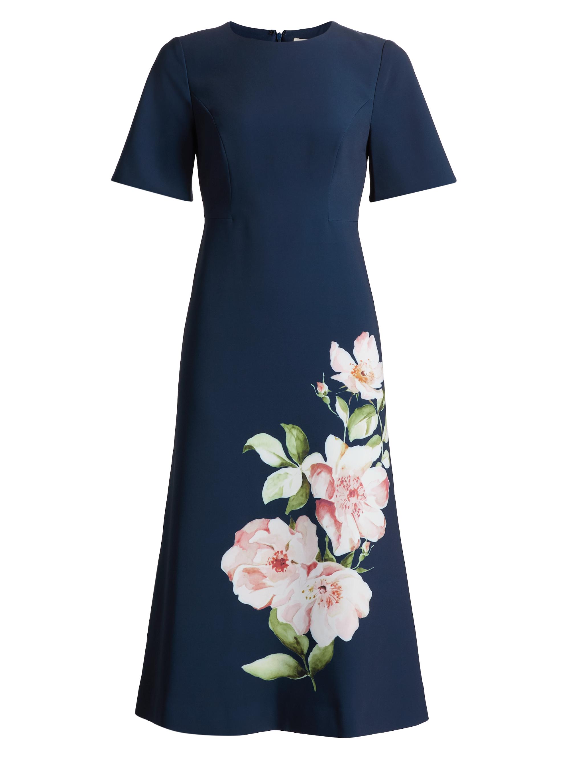 Sachin & Babi Women's Fairfield Floral Cocktail Dress - Navy Raceme