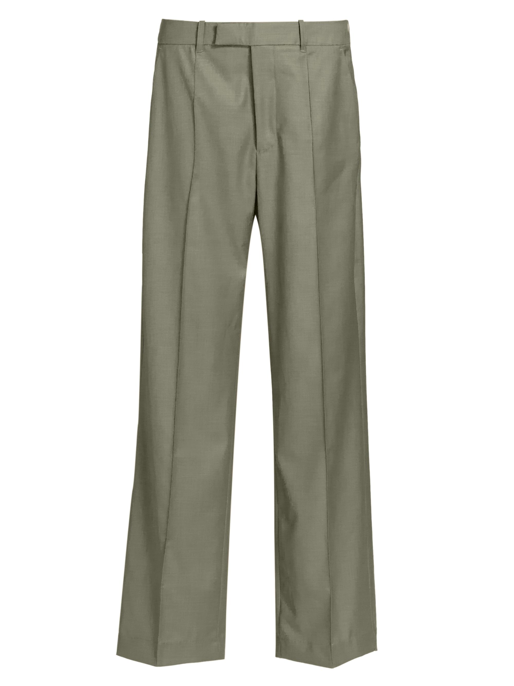 Ronny Kobo Women's Rowley Wool-Blend Pants - Sage