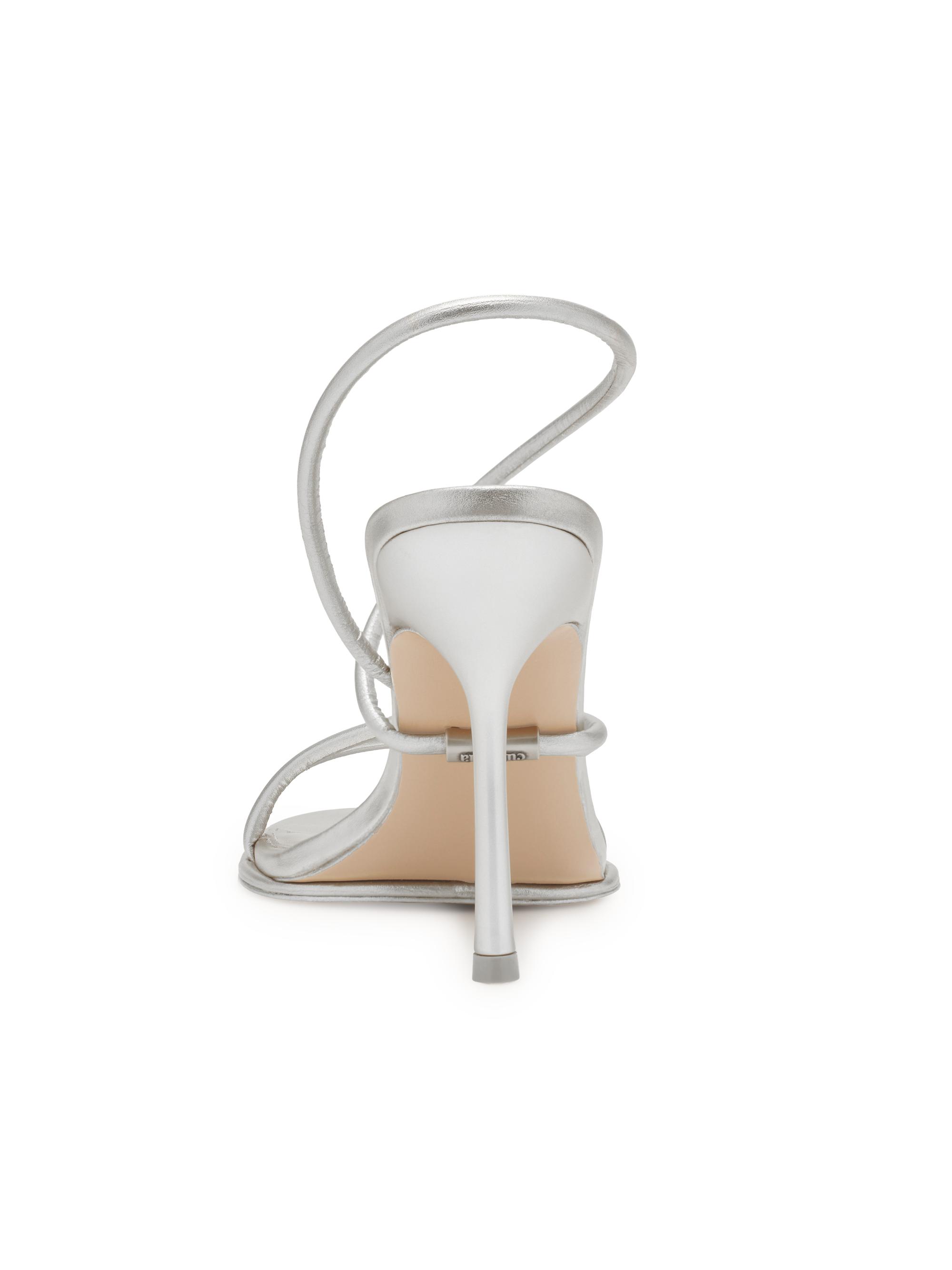 Cult Gaia Candace 100MM Leather Sandals | Saks Fifth Avenue