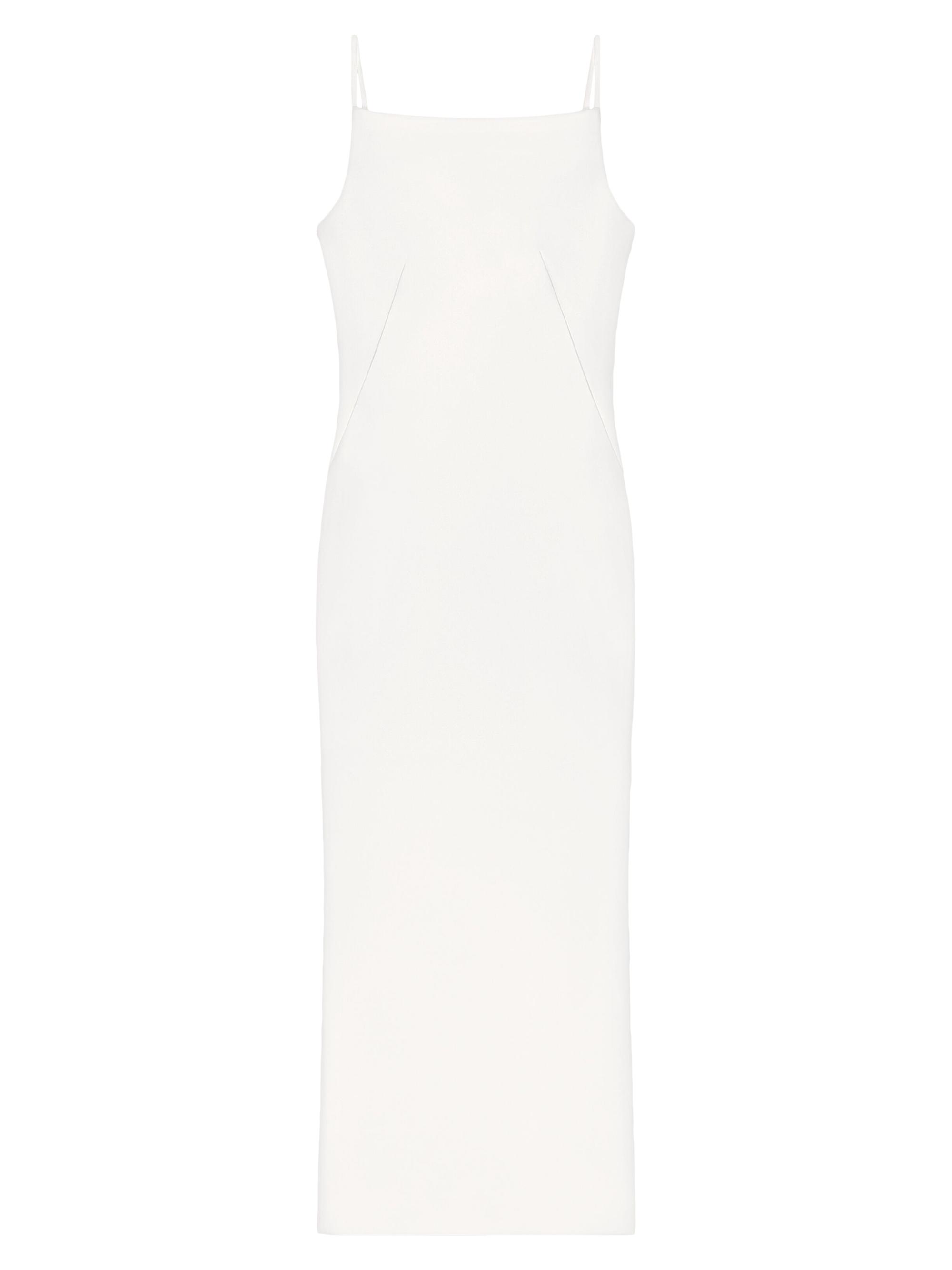 Givenchy Women's Sliced Long Dress in Crepe Cady -