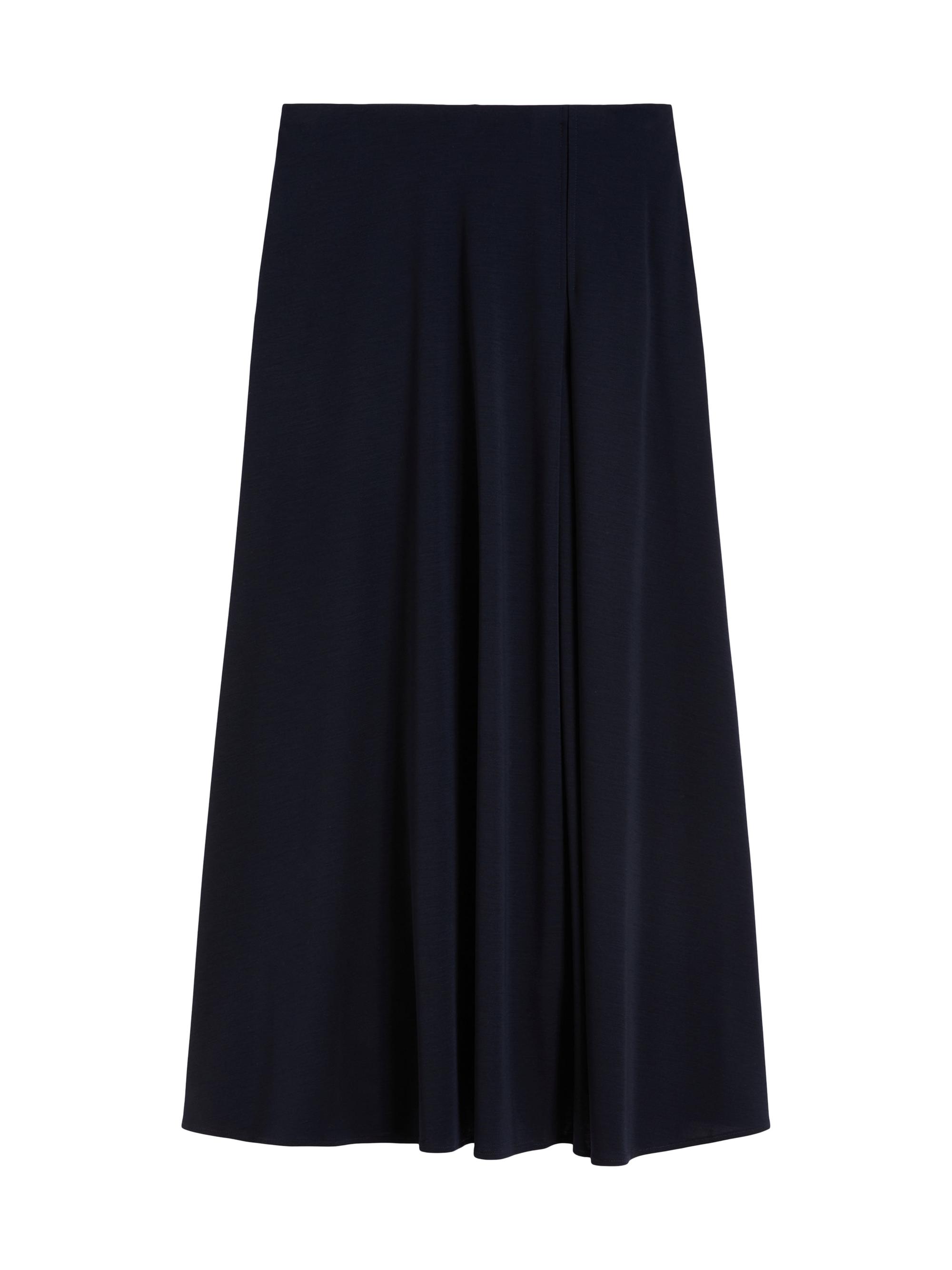 Max Mara Women's Wool Jersey Skirt - Ultramarine