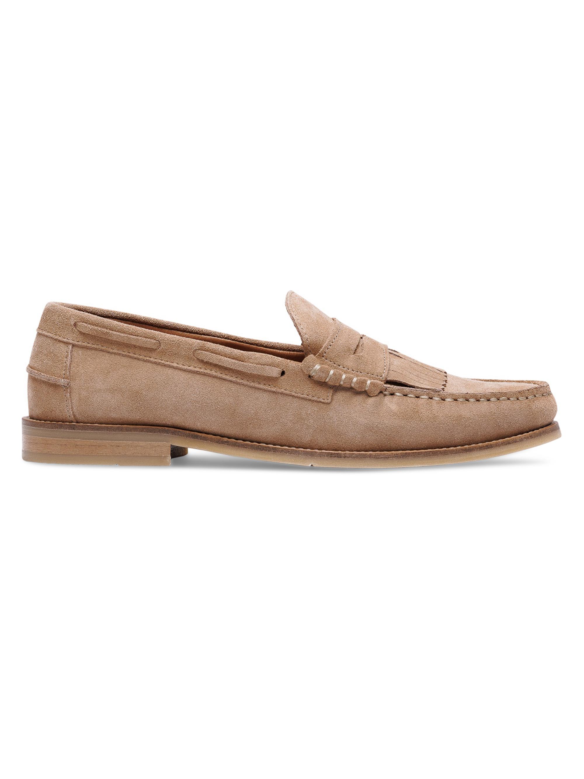 Naked Wolfe Men's Ravello Leather Loafers - Sughero