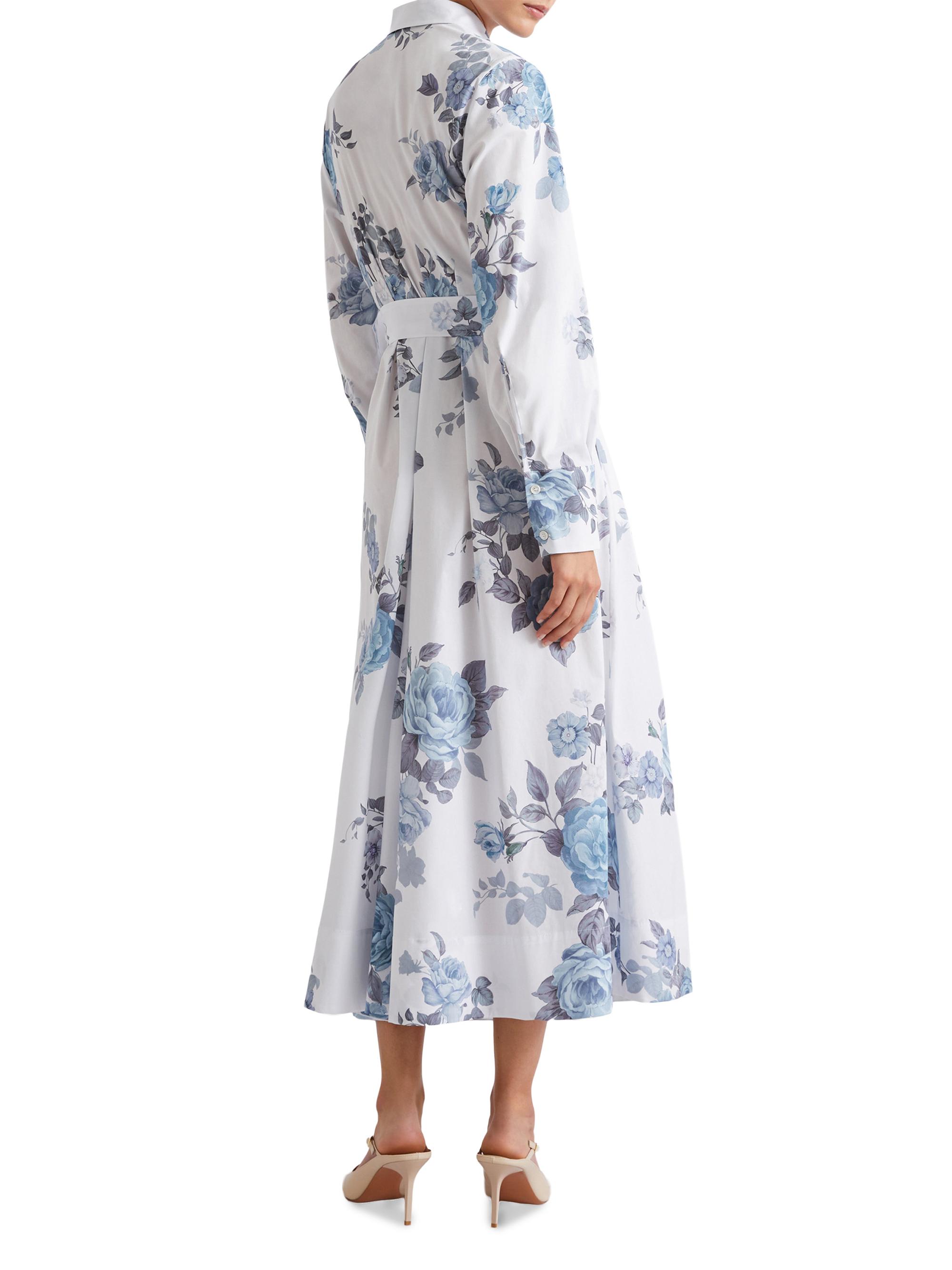 Marella Stretch Cotton Poplin Shirt Dress | Saks Fifth Avenue