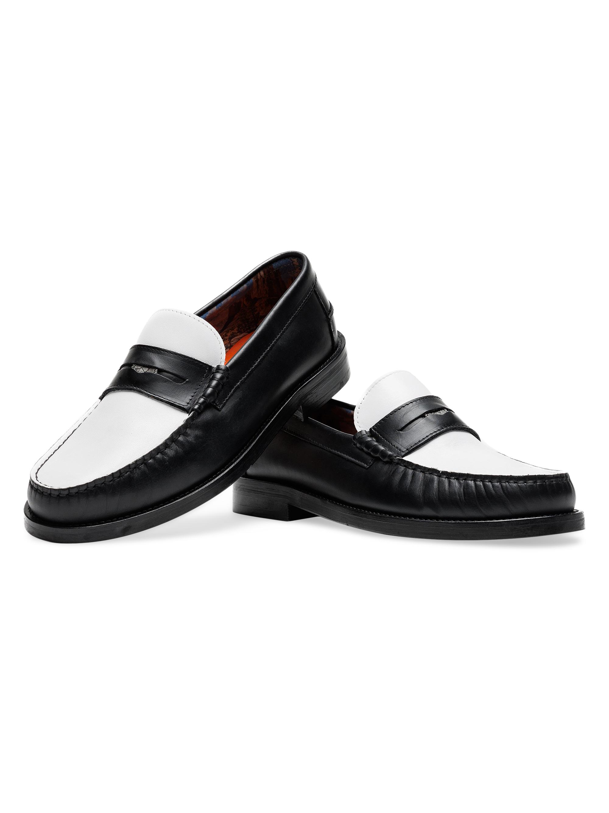 Naked Wolfe Men's Riviera Leather Loafers - Black