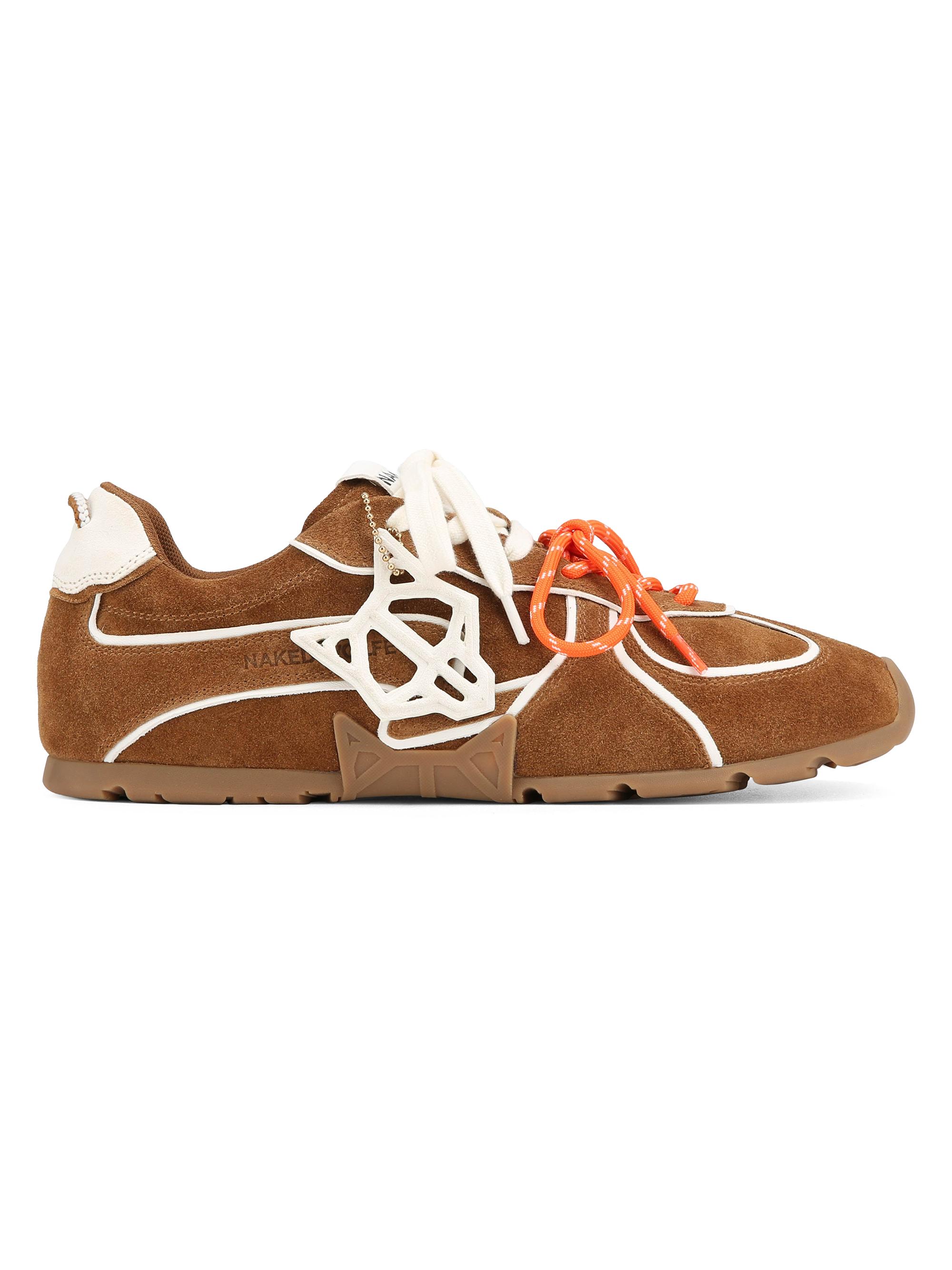 Naked Wolfe Men's Ace Suede Sneakers - Tan