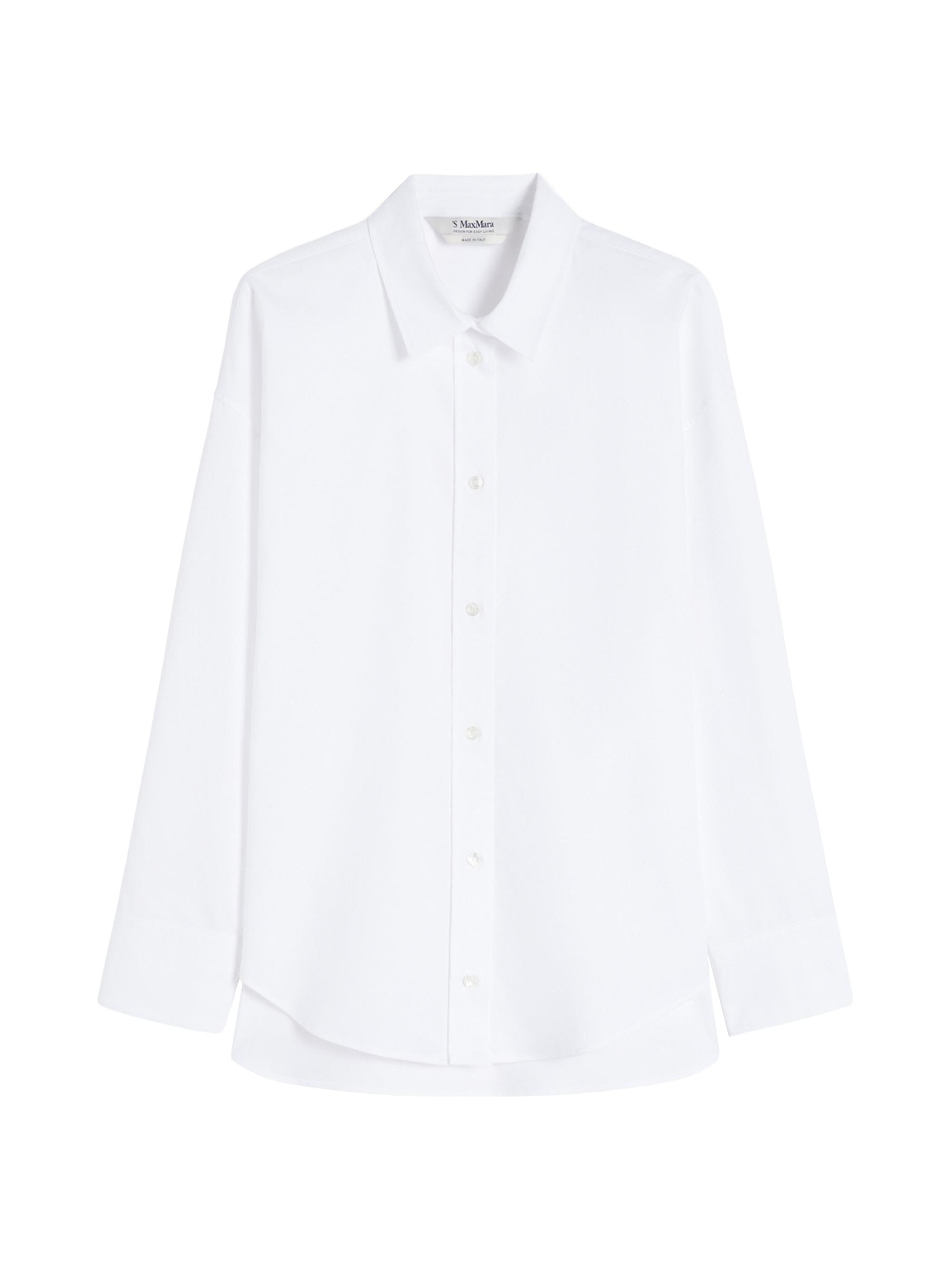Max Mara Women's Cotton Oxford Shirt - White
