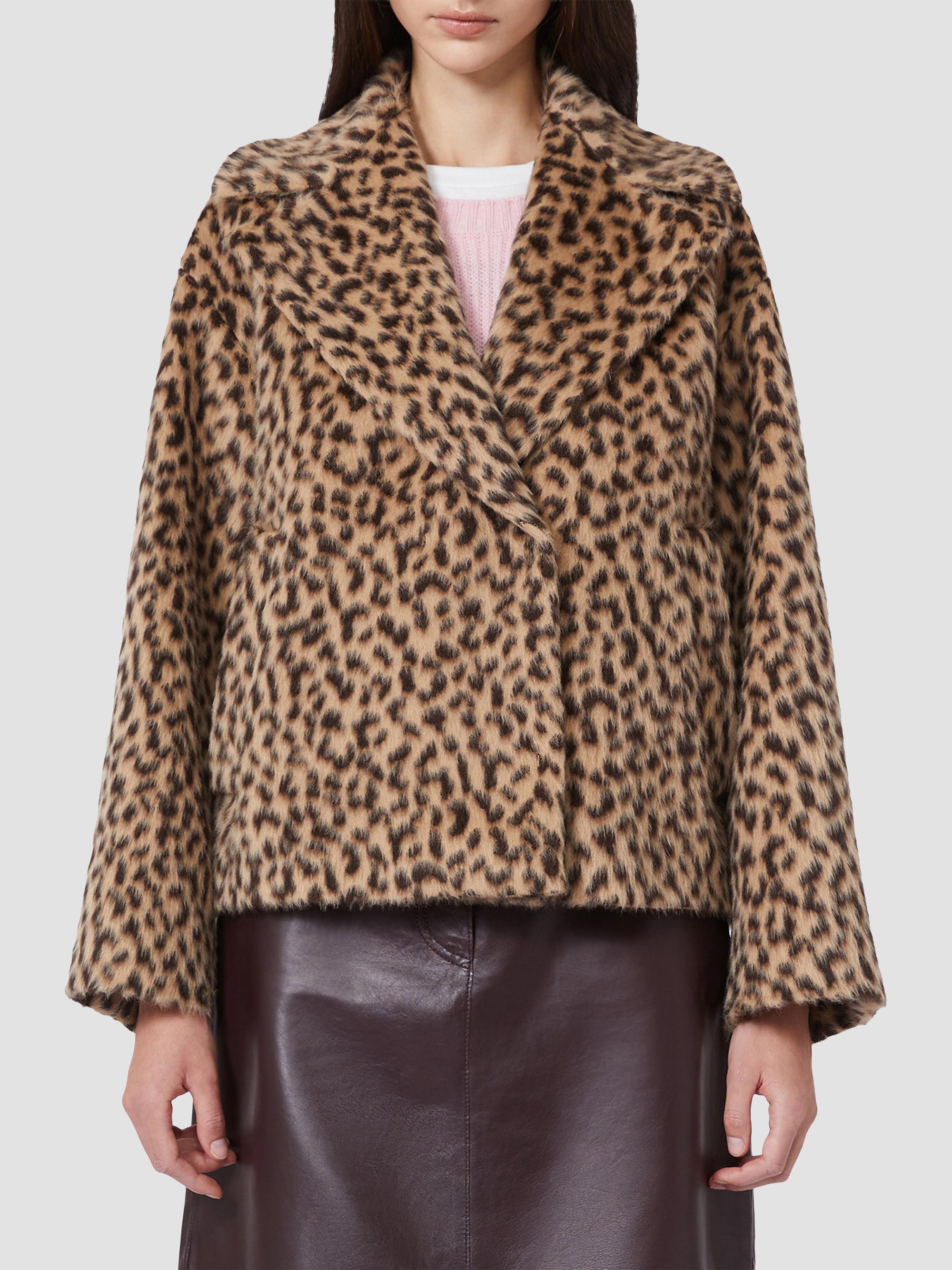 Weekend Max Mara Patterned Wool Blend Pea Coat | Saks Fifth Avenue
