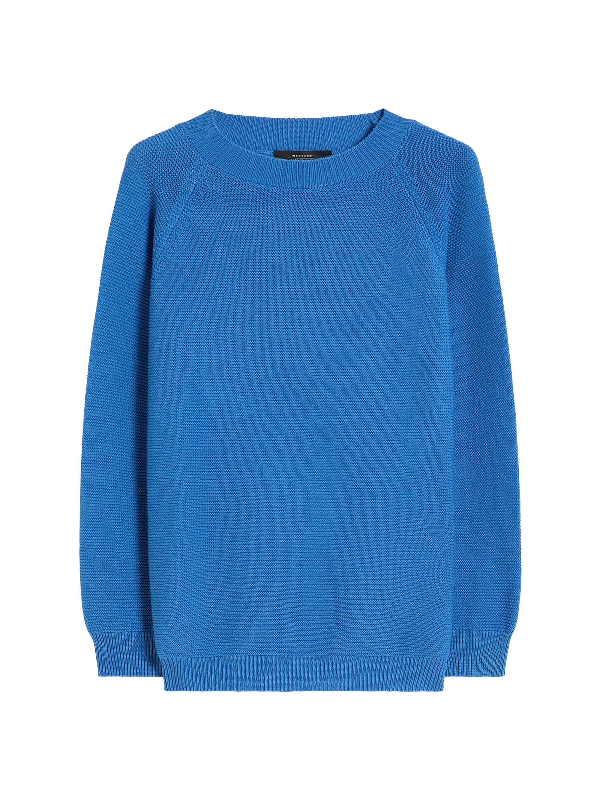 Weekend Max Mara Women's Cotton Sweater - Cornflower Blue