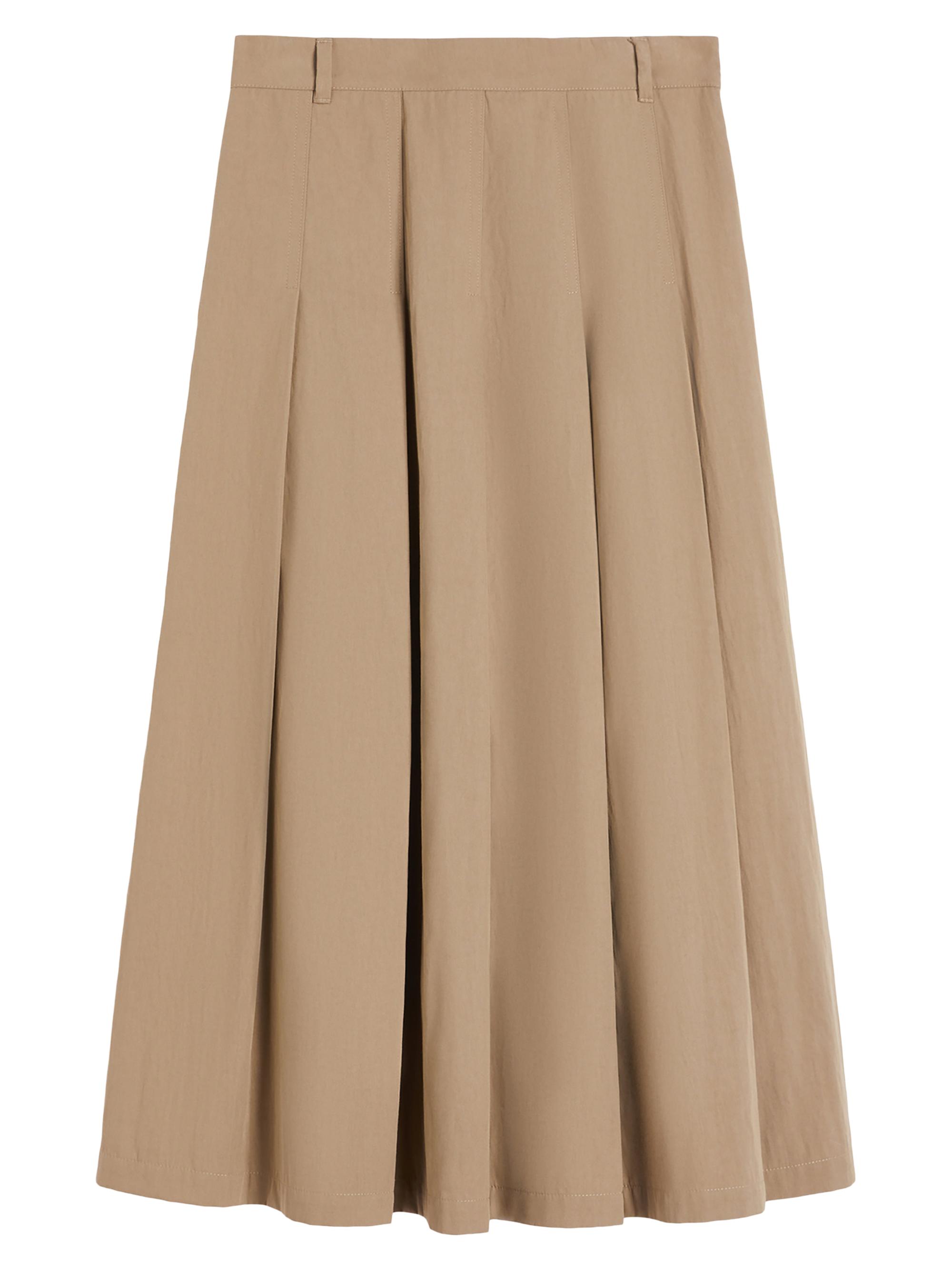 Weekend Max Mara Women's Washed Gabardine Skirt - Hazelnut Brown
