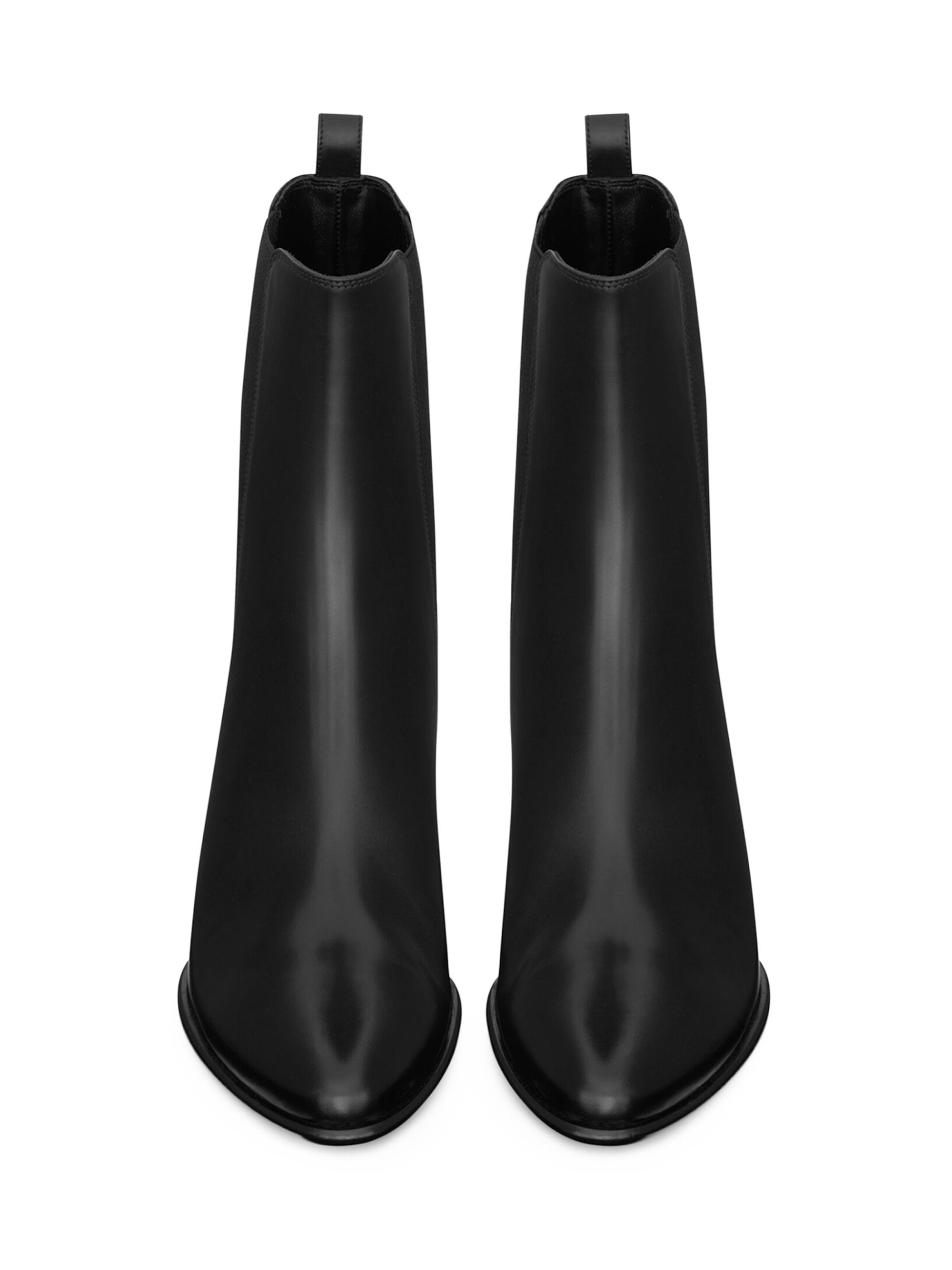 Saint Laurent Jill Chelsea Boots in Smooth Leather | Saks Fifth Avenue