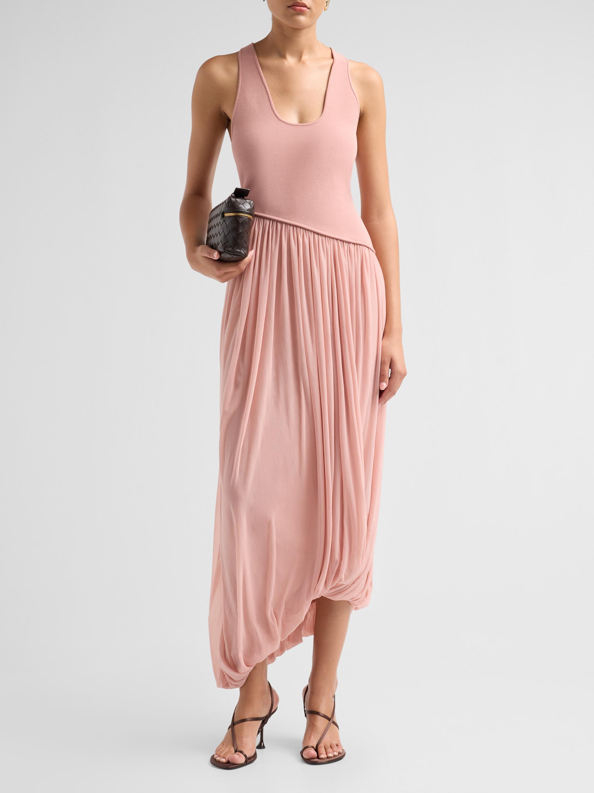 Ronny Kobo Women's Meyer Asymmetric Midi Dress - Mauve | Thumbnail 2