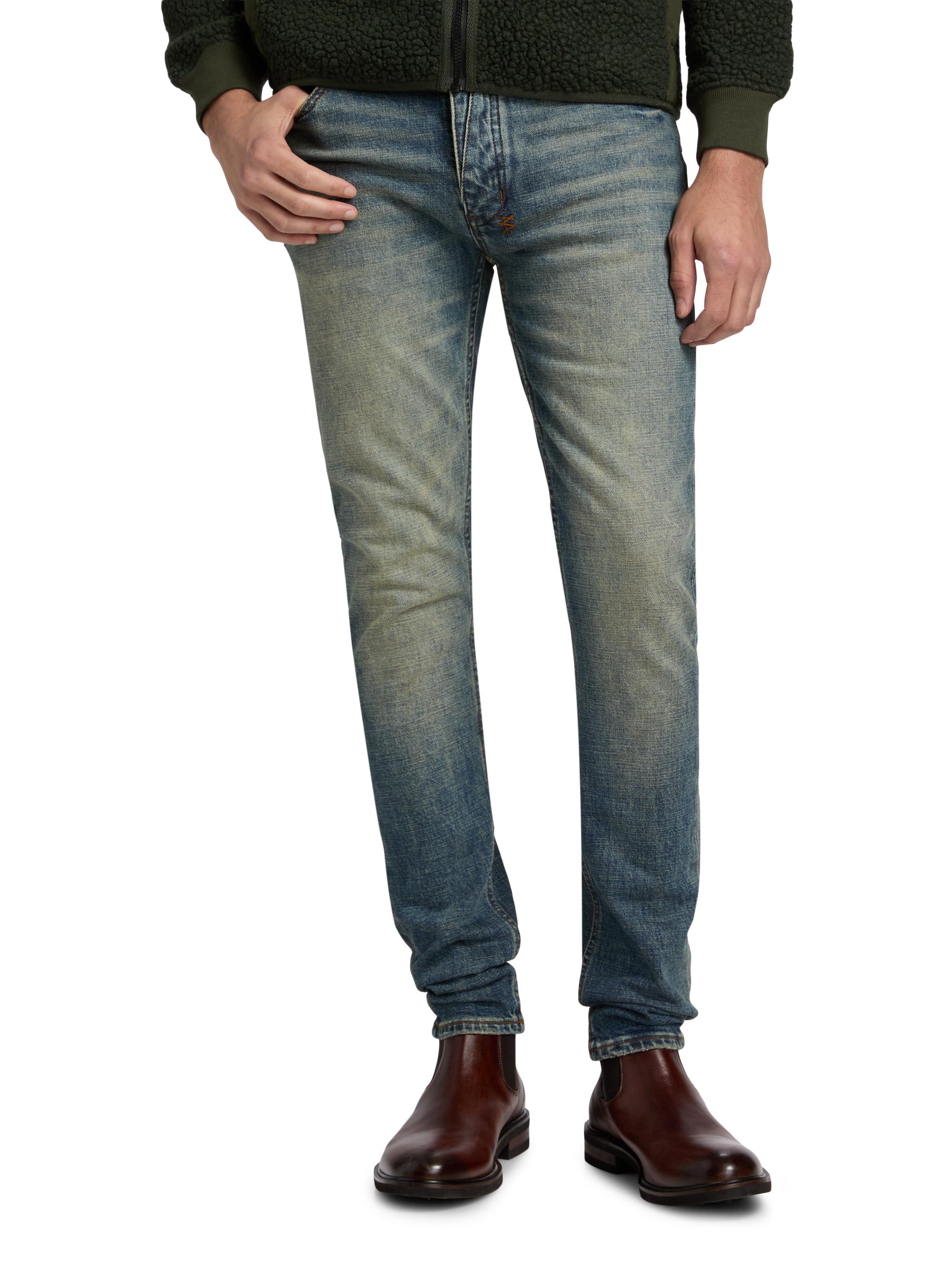 Van Winkle Whiskered Stretch-Cotton Jeans