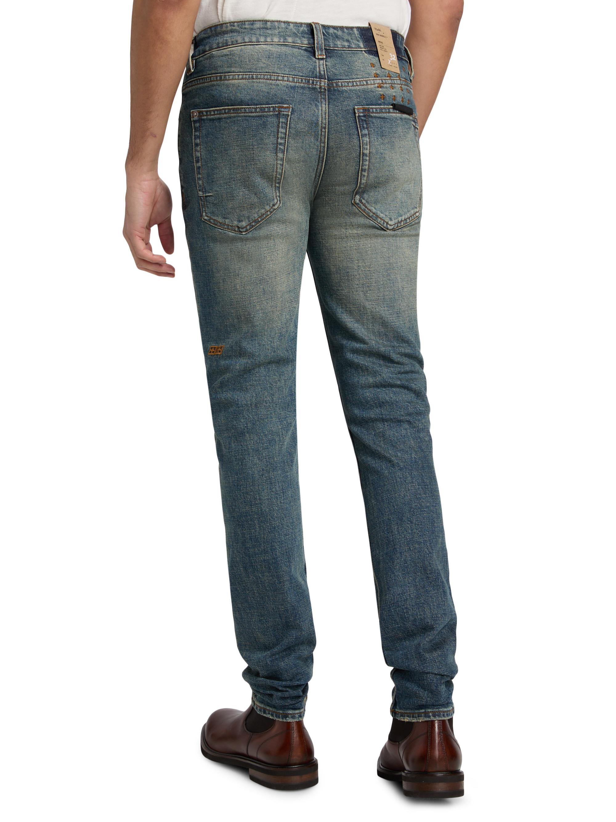 Van Winkle Whiskered Stretch-Cotton Jeans