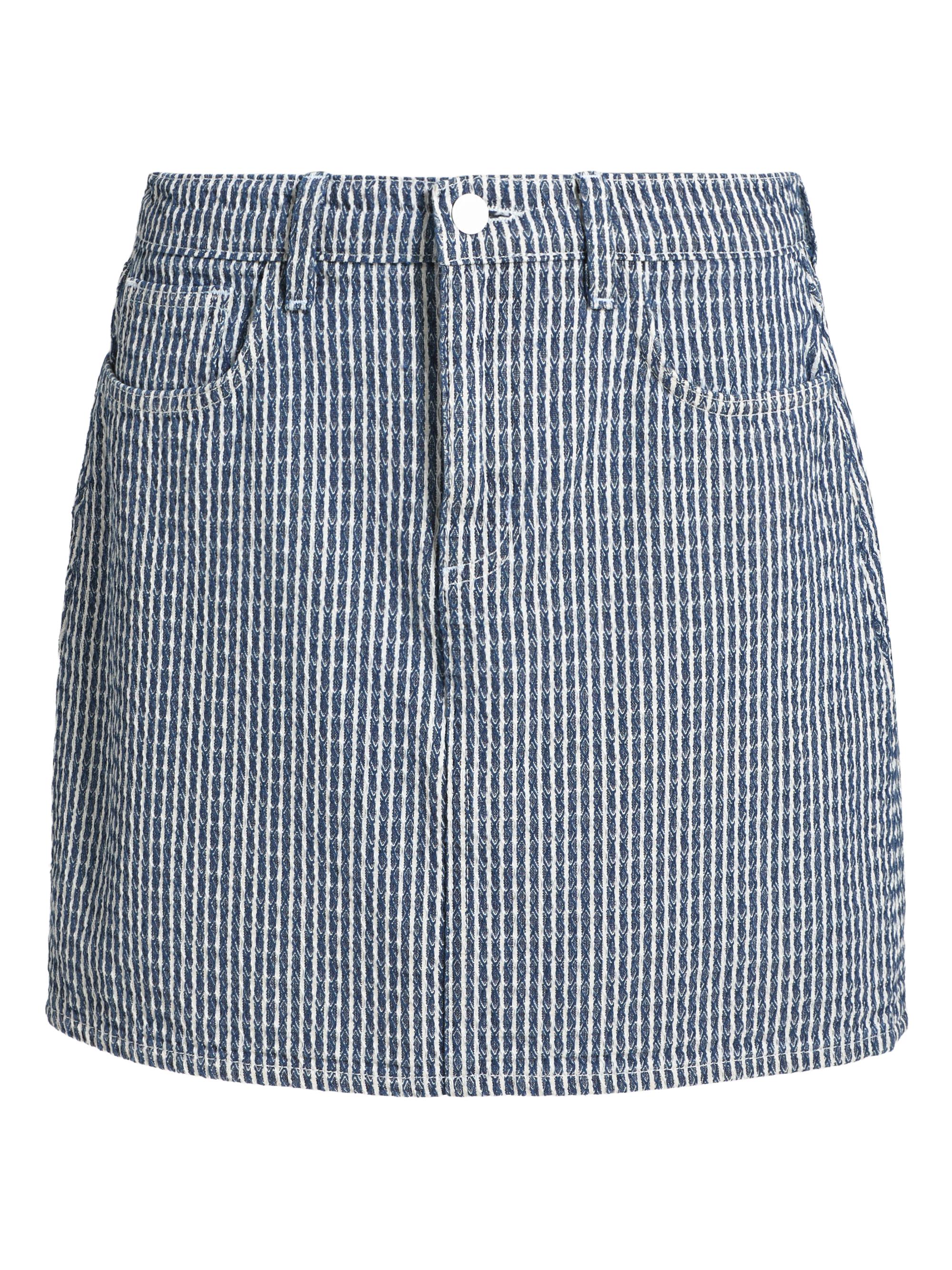 ALICE + OLIVIA Lakelyn Denim Miniskort | Saks Fifth Avenue