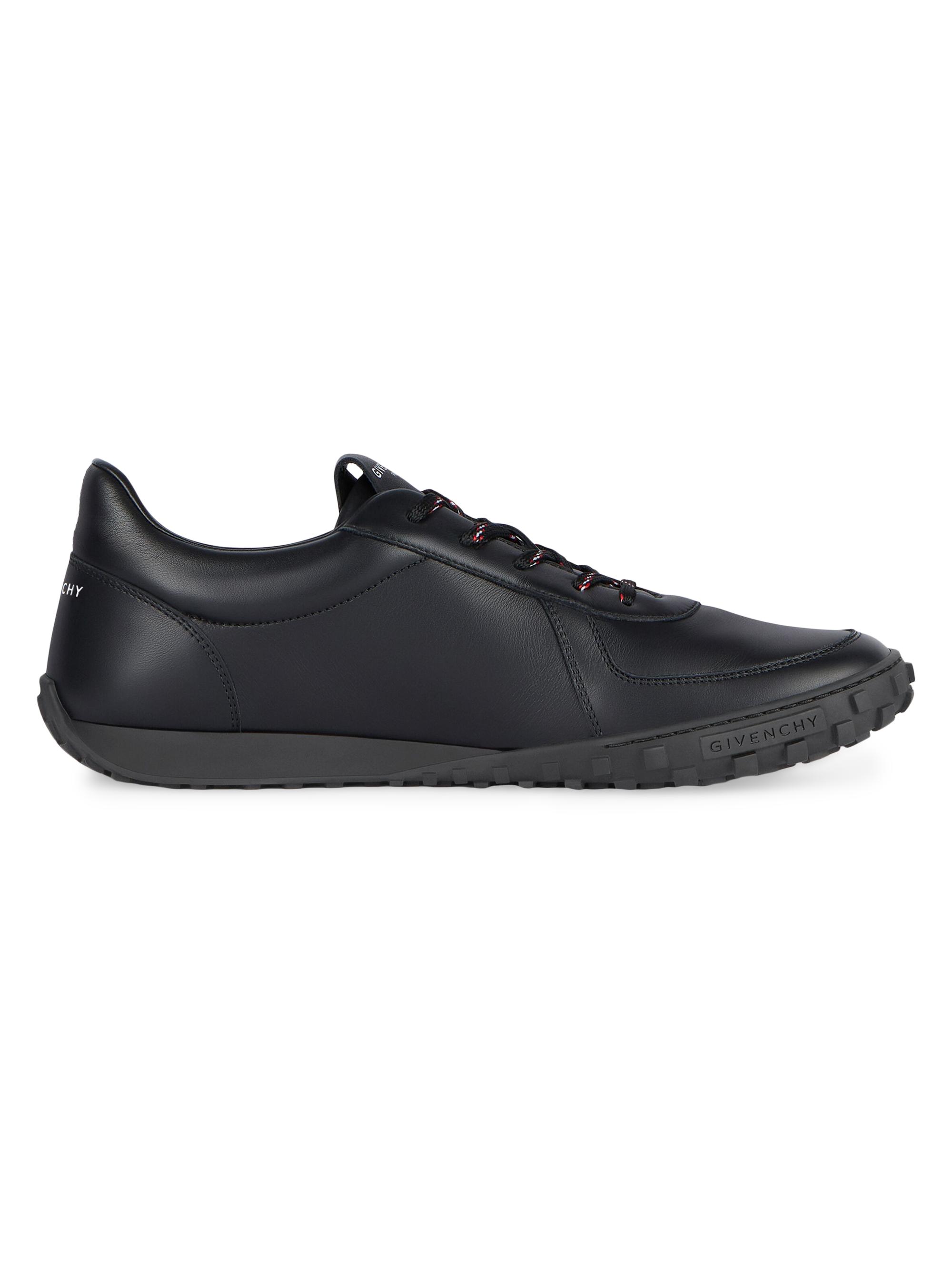 Givenchy Men's Glide Sneakers in Leather - Black | Thumbnail 7