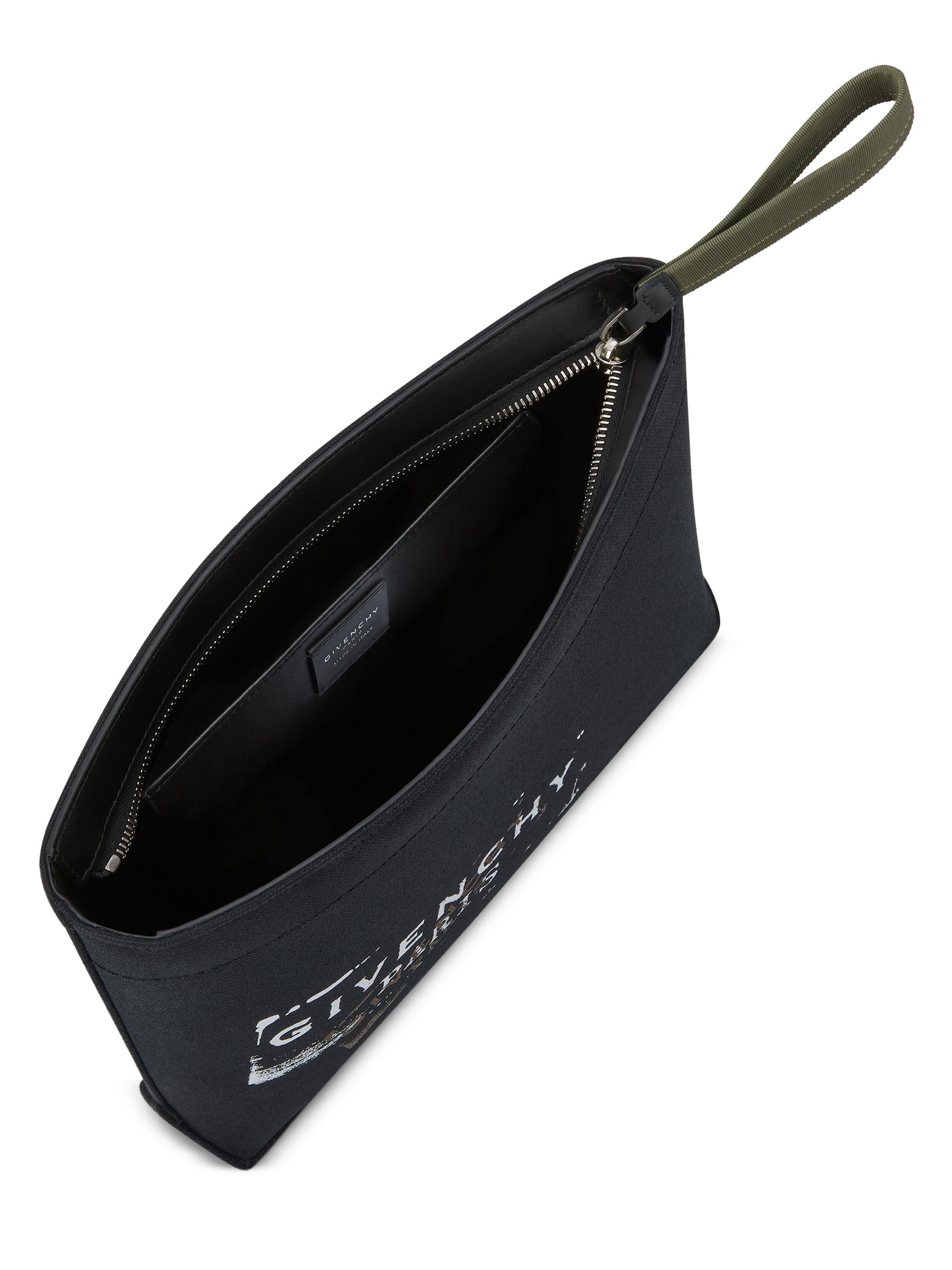 Givenchy Tote Pouch in Canvas | Saks Fifth Avenue