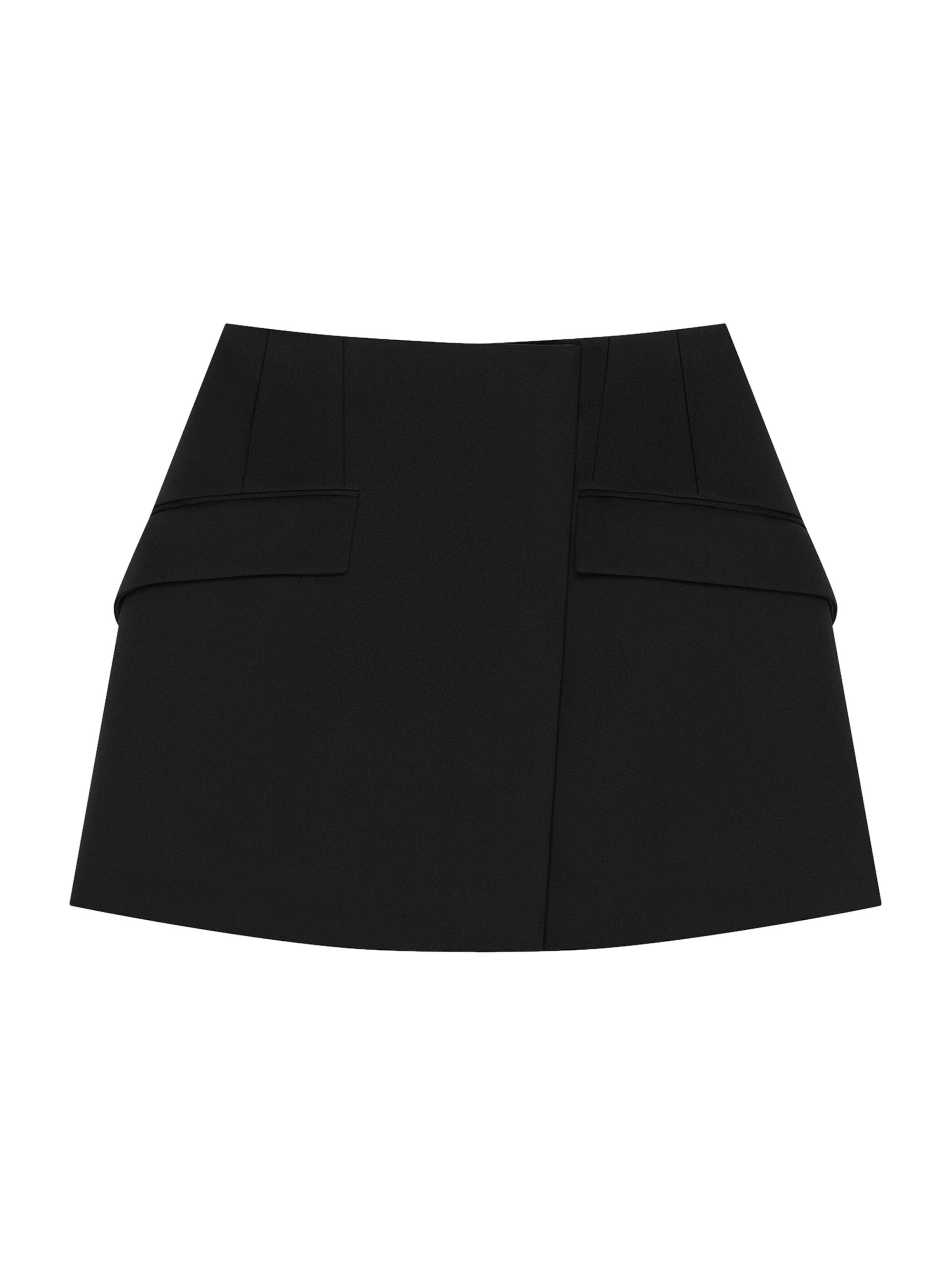Givenchy Women's Mini Skirt in Wool - Black