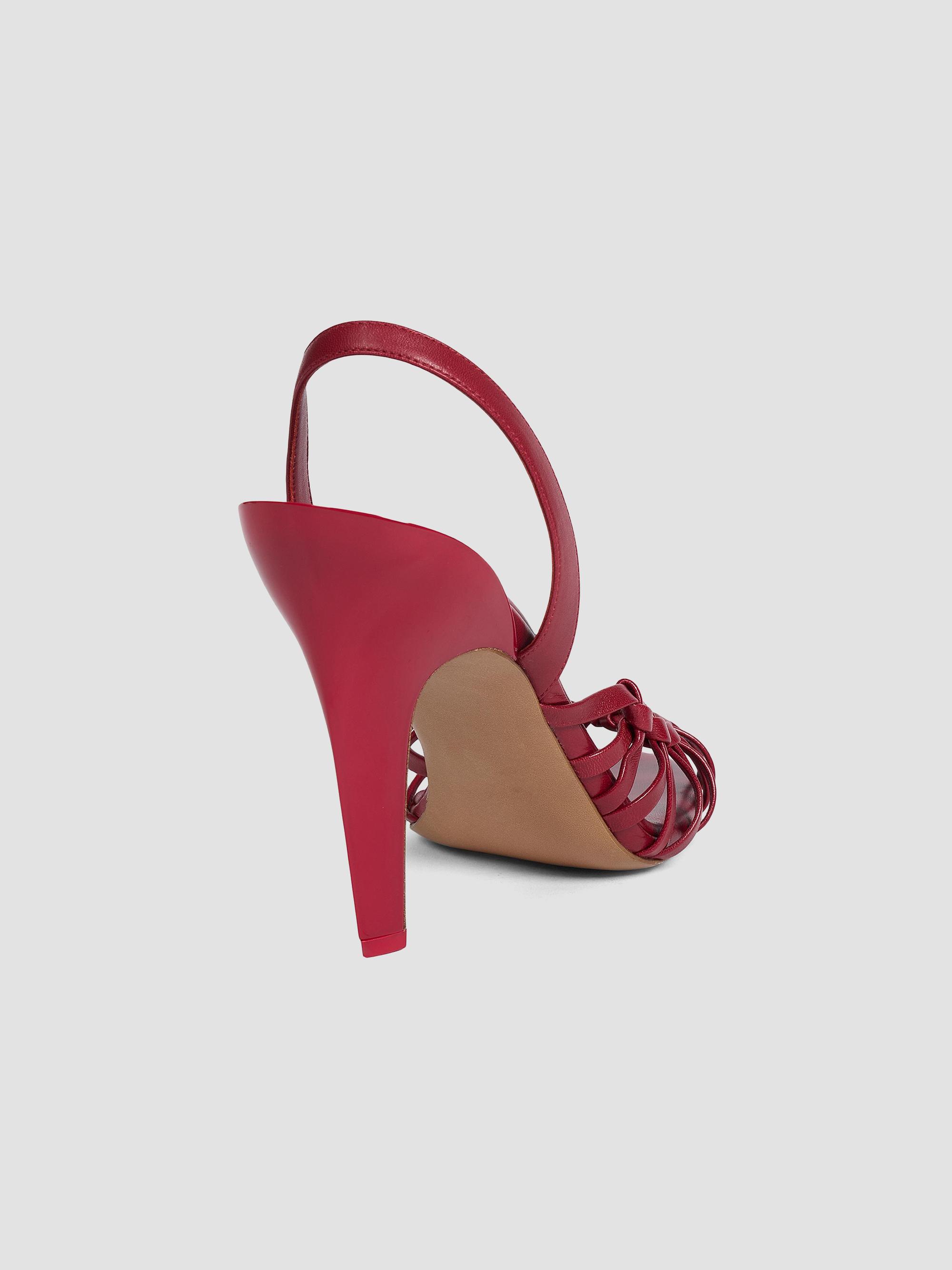 Chloé Estra 100MM Leather Slingback Sandals | Saks Fifth Avenue