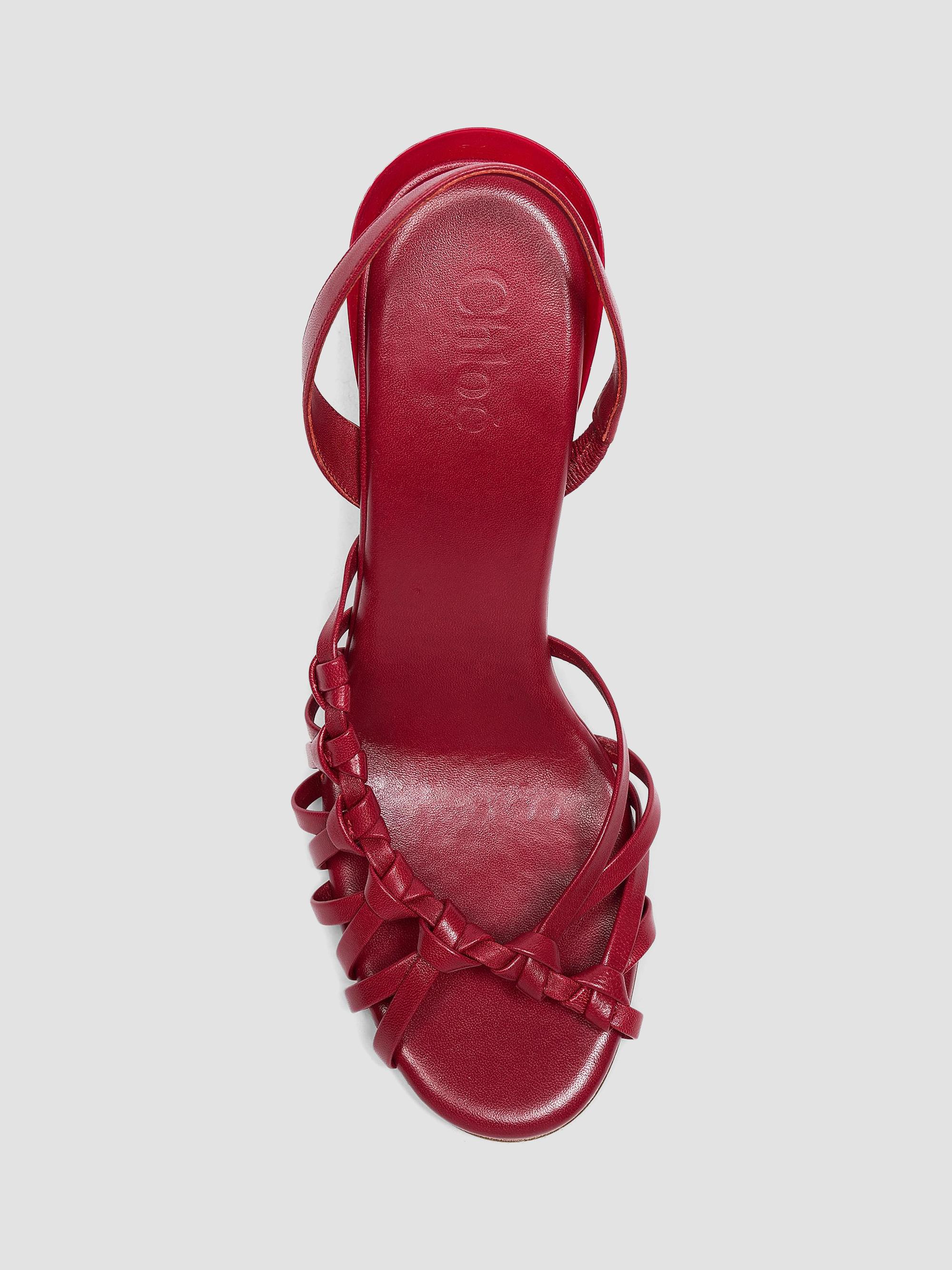 Chloé Estra 100MM Leather Slingback Sandals | Saks Fifth Avenue