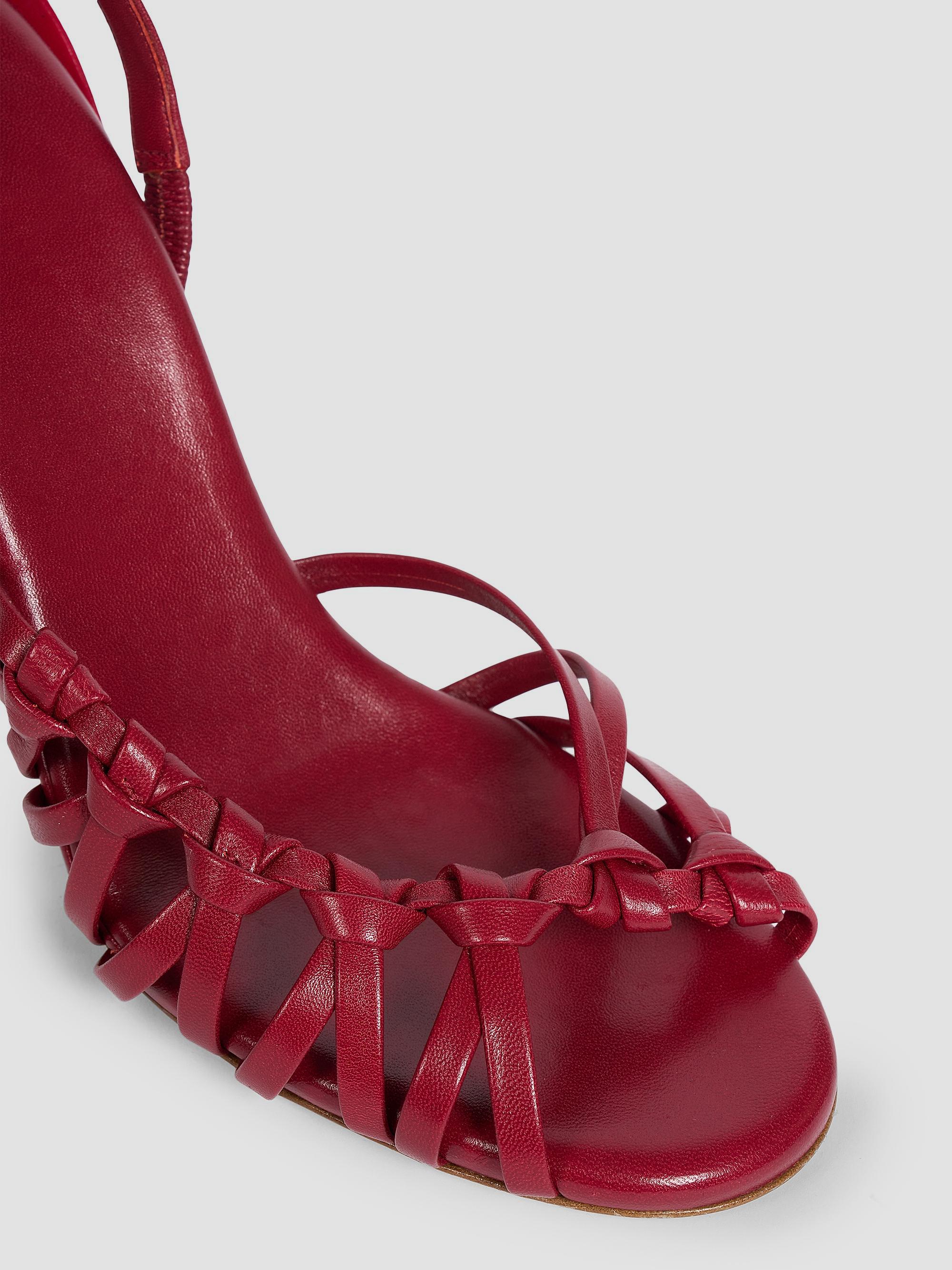 Chloé Estra 100MM Leather Slingback Sandals | Saks Fifth Avenue