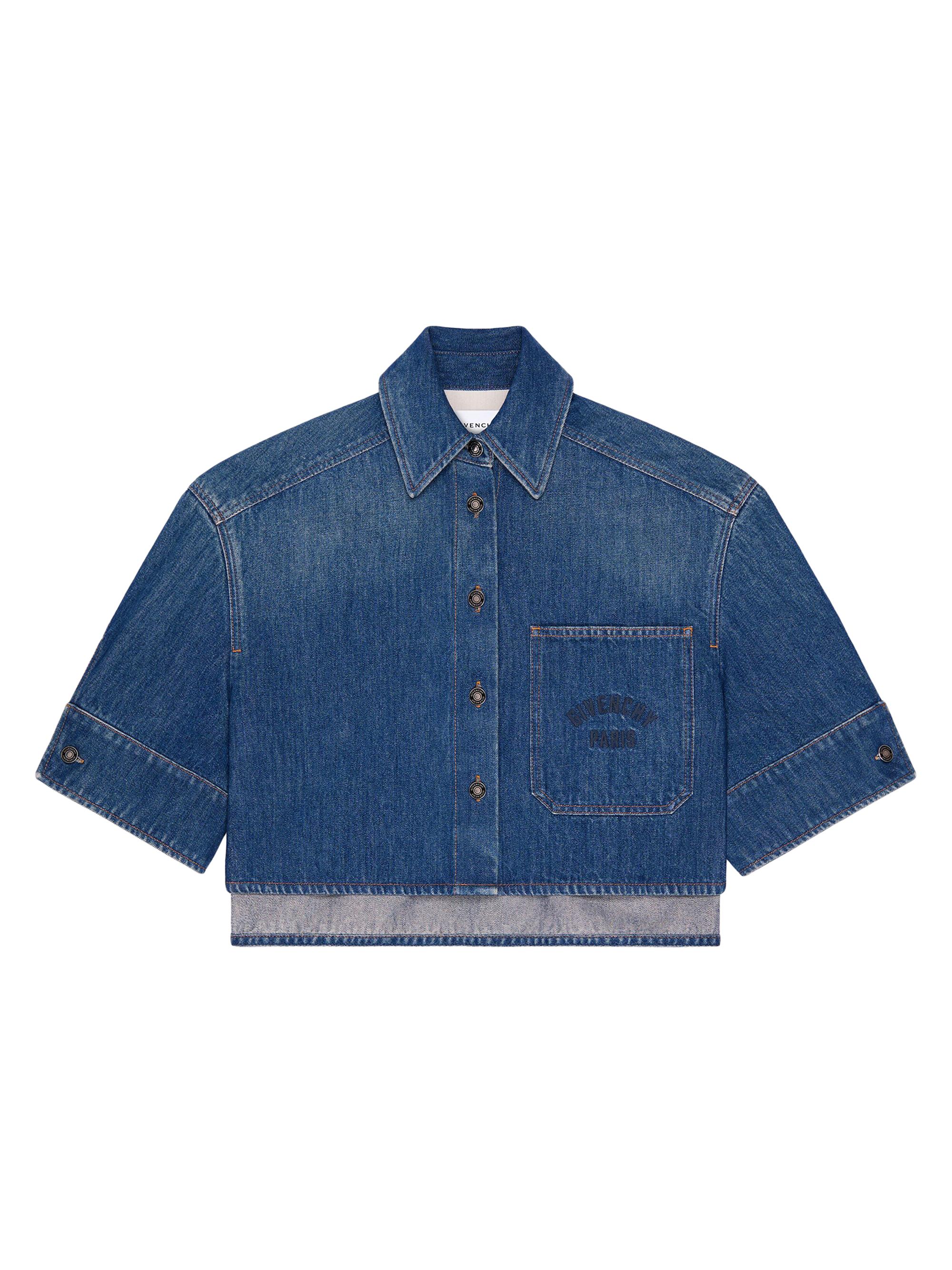 正規品 Prada Mid Blue Denim Shirt 21AW 正規品 Prada Mid Blue Denim Shirt 21AW 正規品 Prada Mid Blue Denim