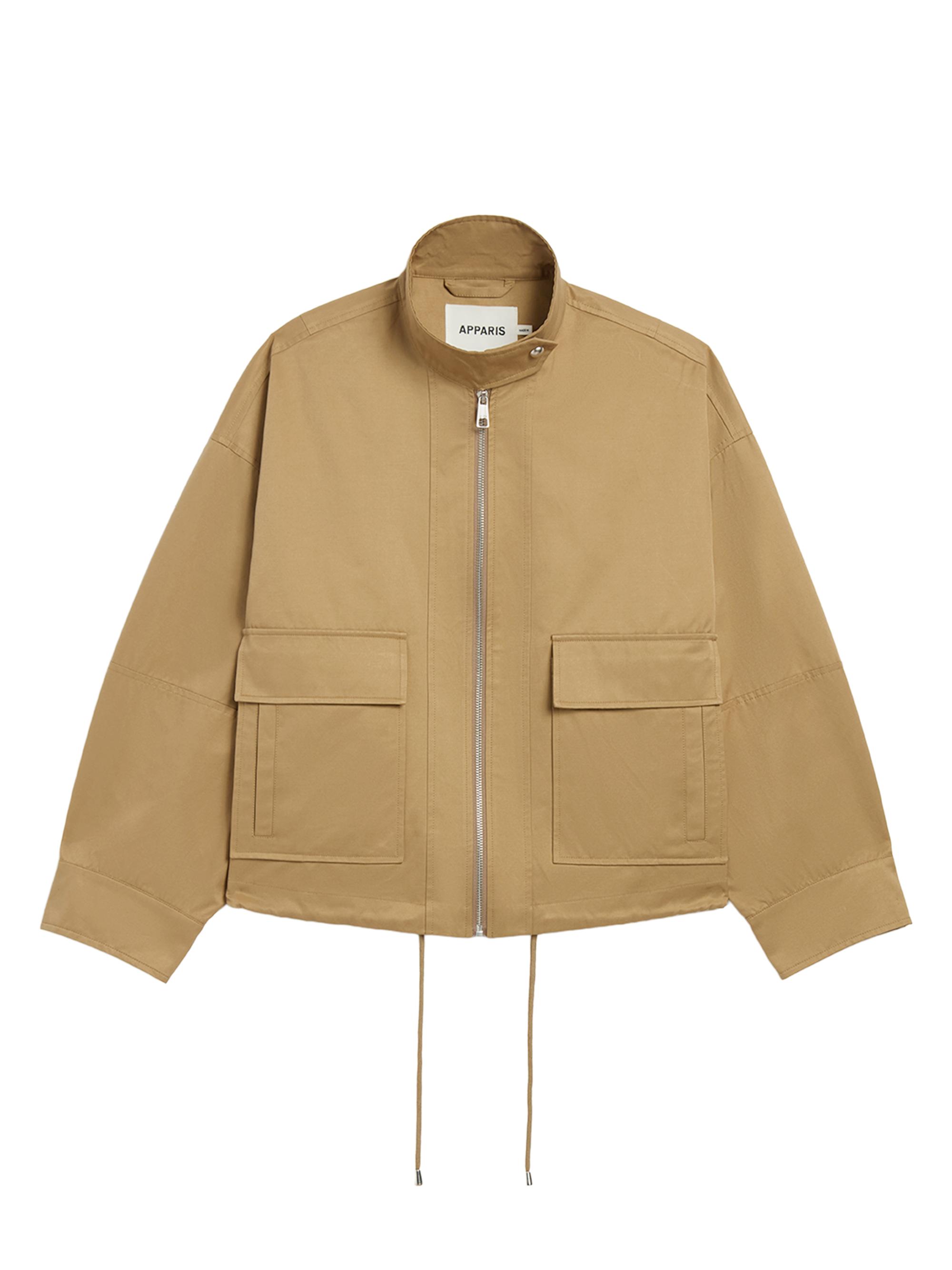 Apparis Women's Kate Cotton-Blend Bomber Jacket - Olive