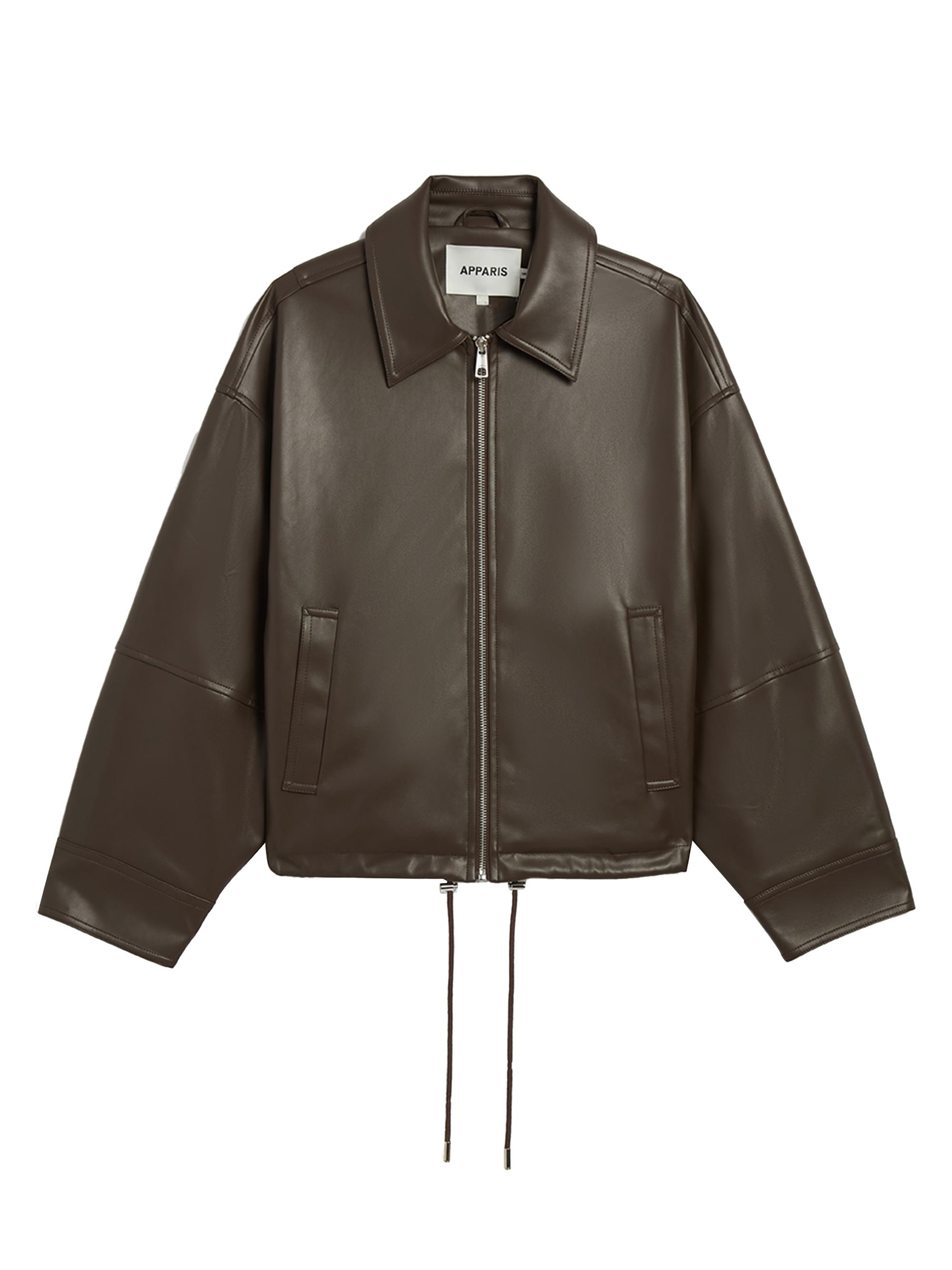 Miu Miu Waxed Suede Leather Jacket | Saks Fifth Avenue