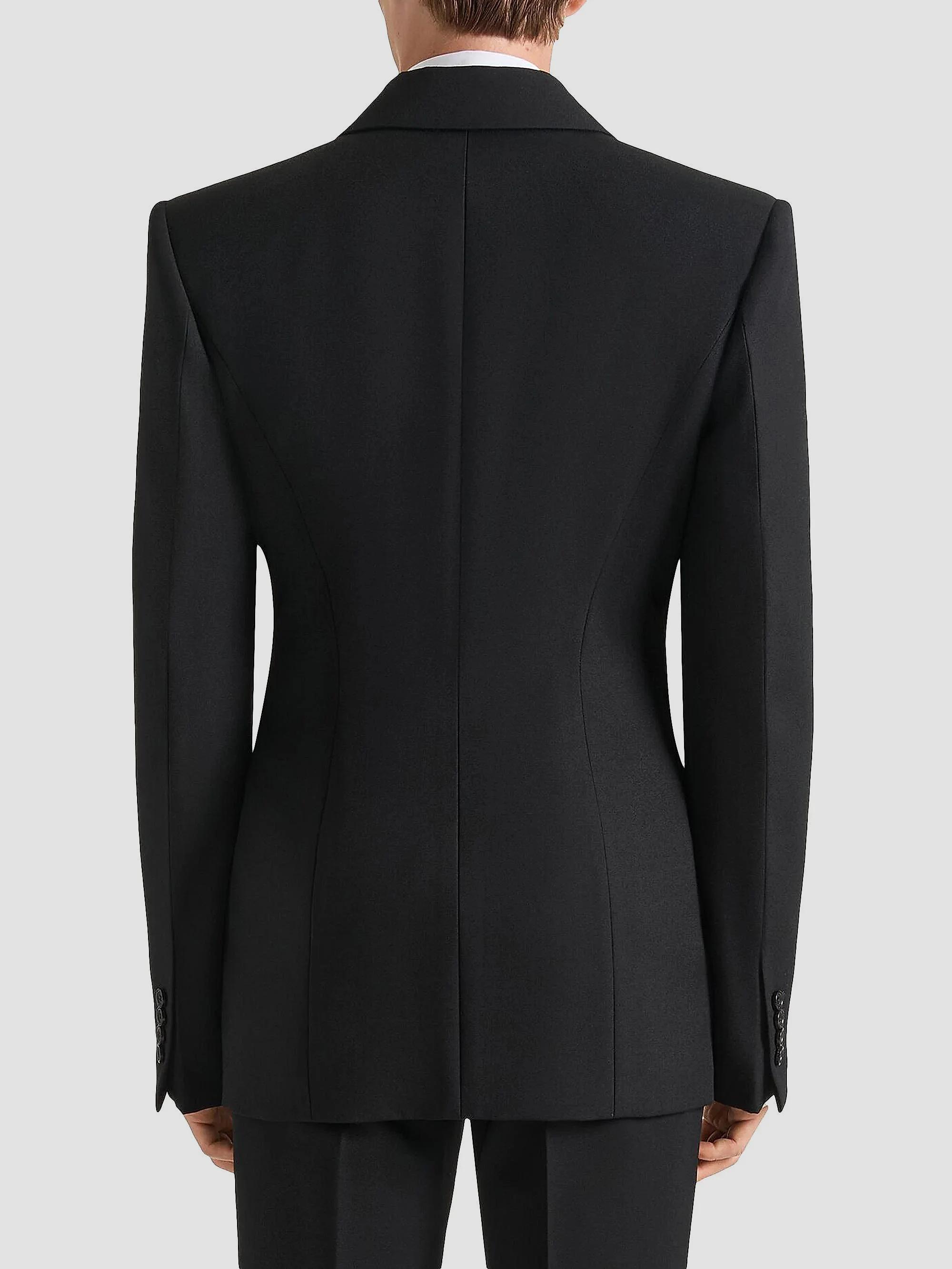 Givenchy Single-Breasted Form Fit Jacket in Wool | Saks Fifth Avenue