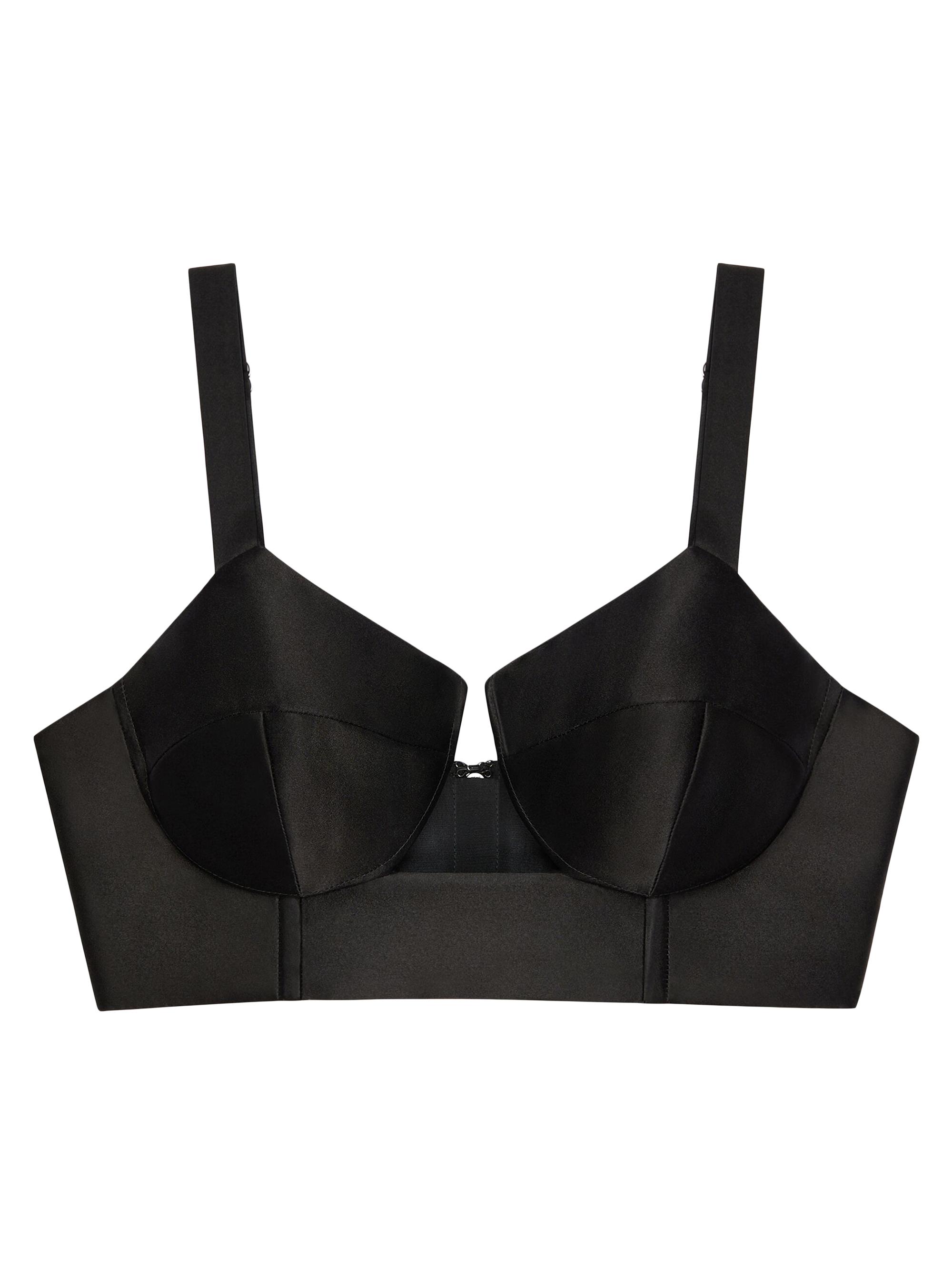 Givenchy Women's Bra Top in Satin - Black