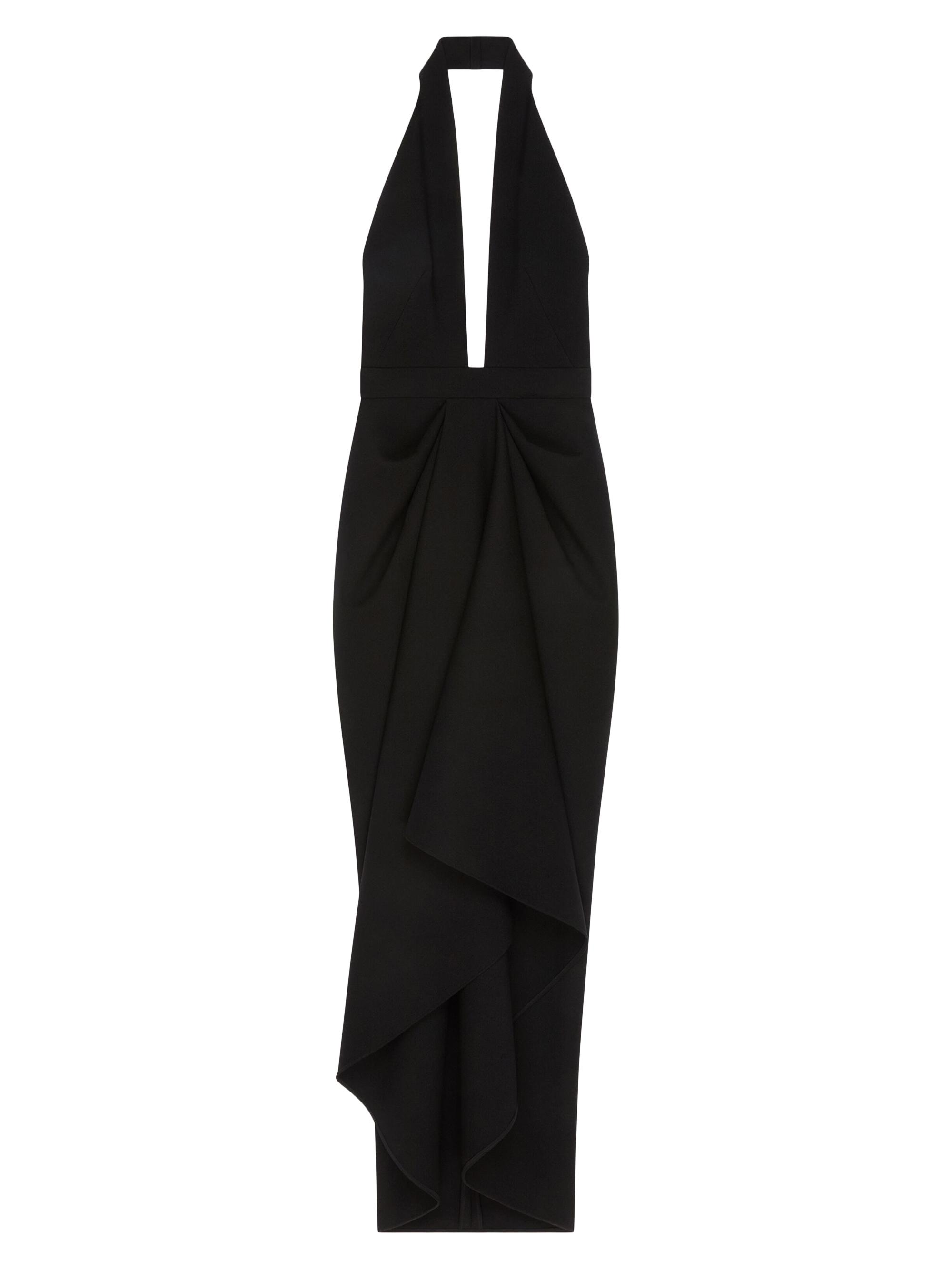 Givenchy Sliced Long Dress in Crepe Cady | Saks Fifth Avenue