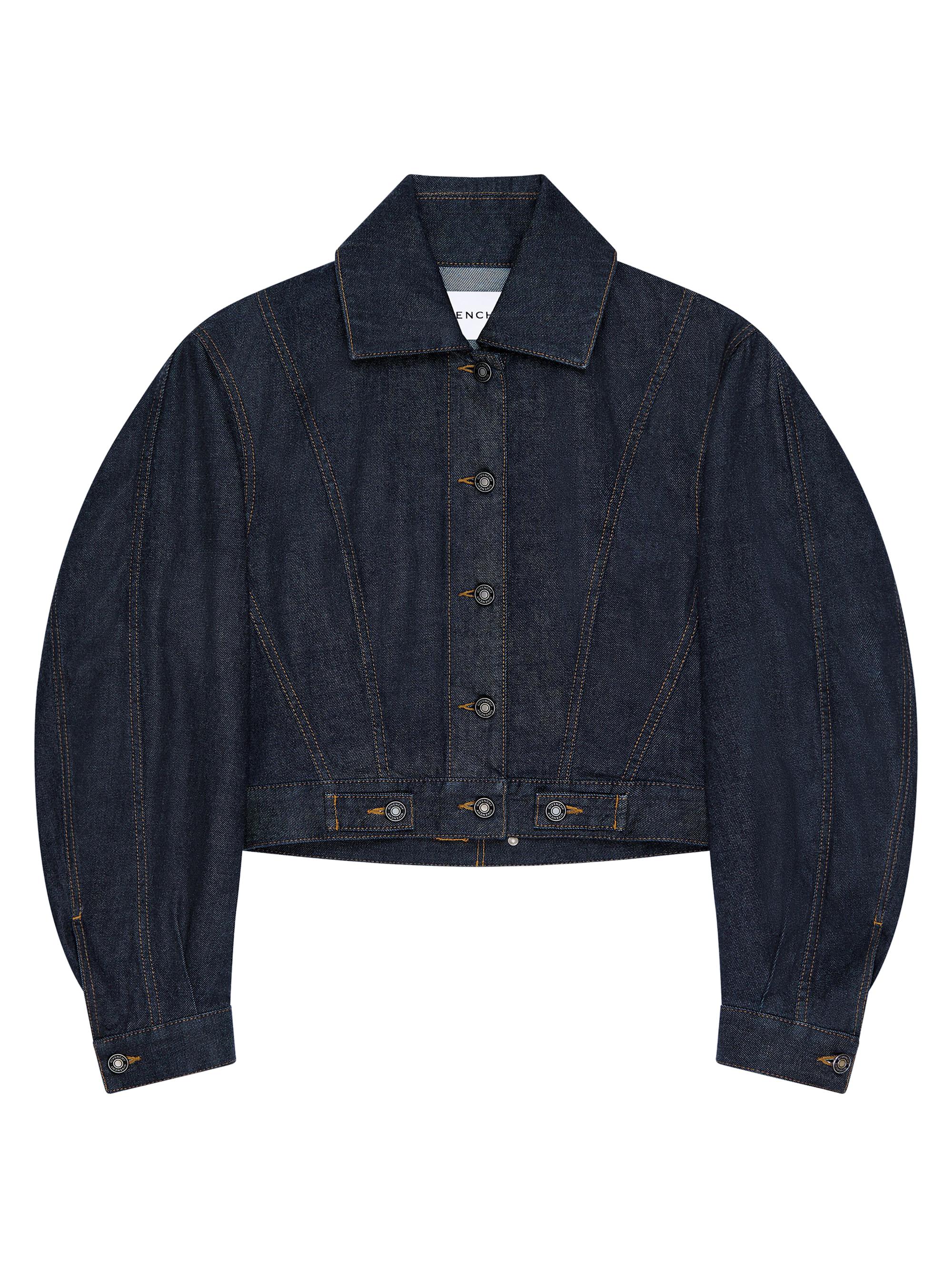 Givenchy Cinched Jacket in Denim | Saks Fifth Avenue