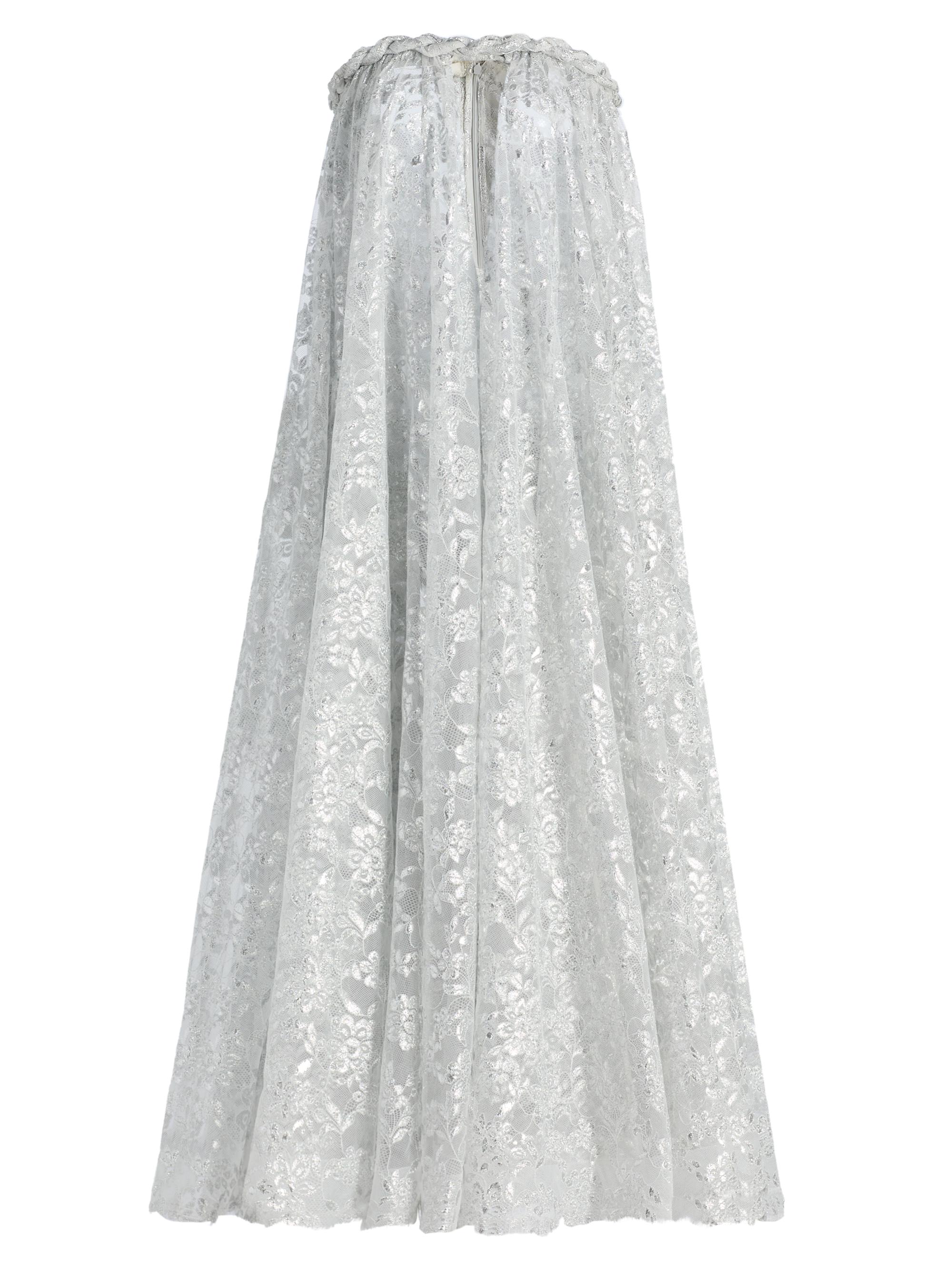 Zimmermann Crush Tiered Lace A-Line Gown | Saks Fifth Avenue