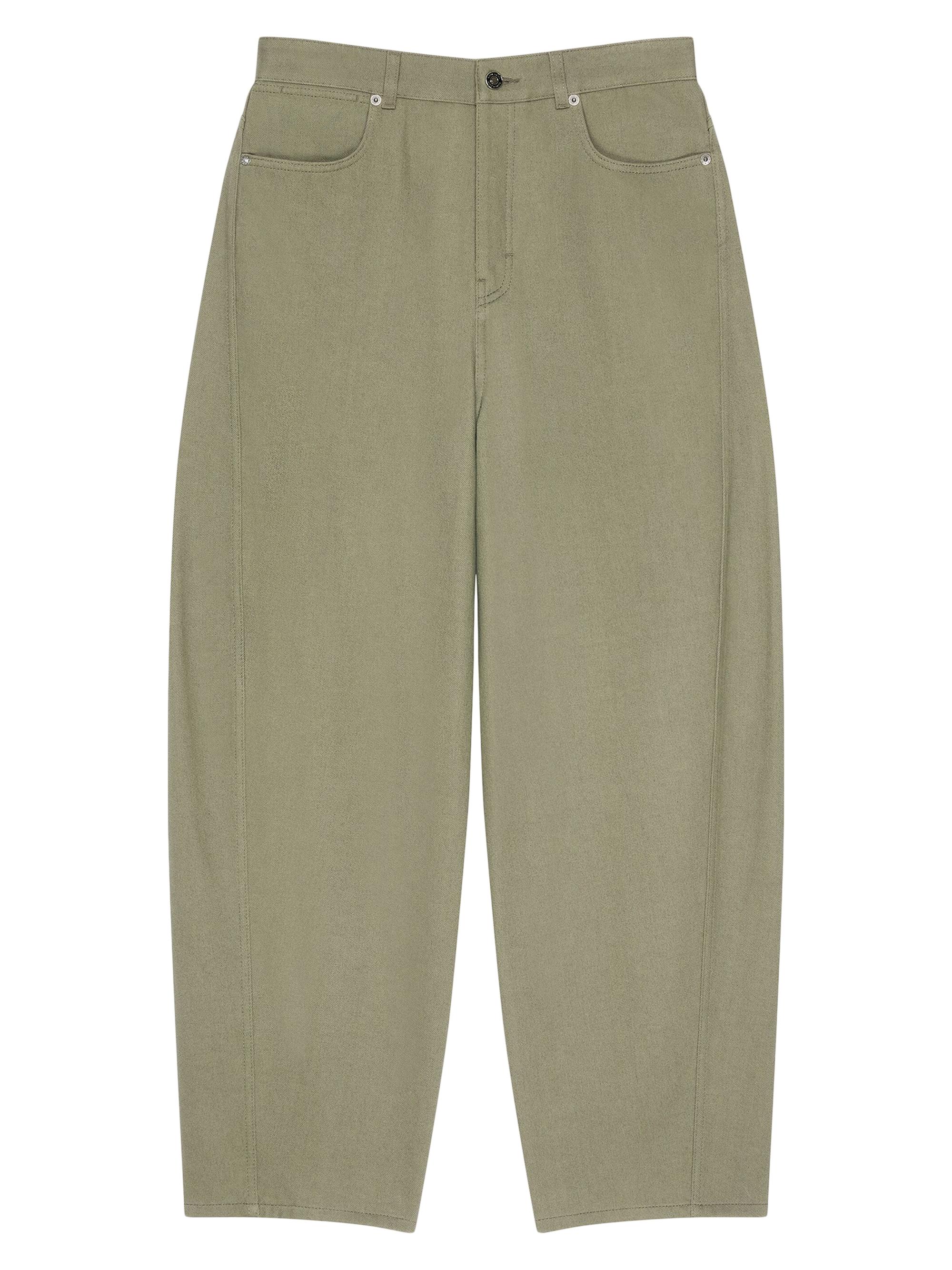 Givenchy Men's Couture Seam Overdyed Jeans - Salvia