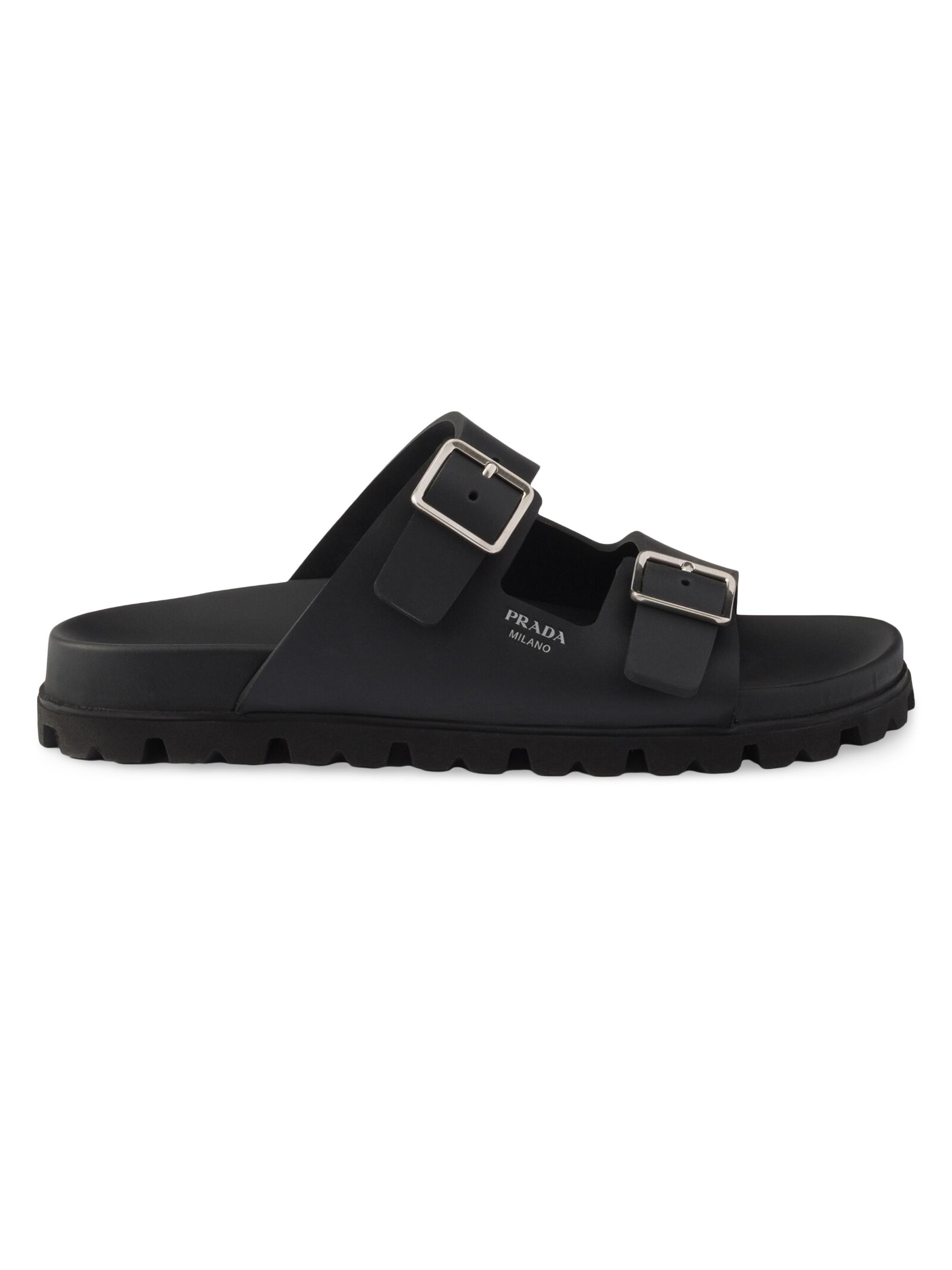 Prada Rubber Thong Sandals | Saks Fifth Avenue