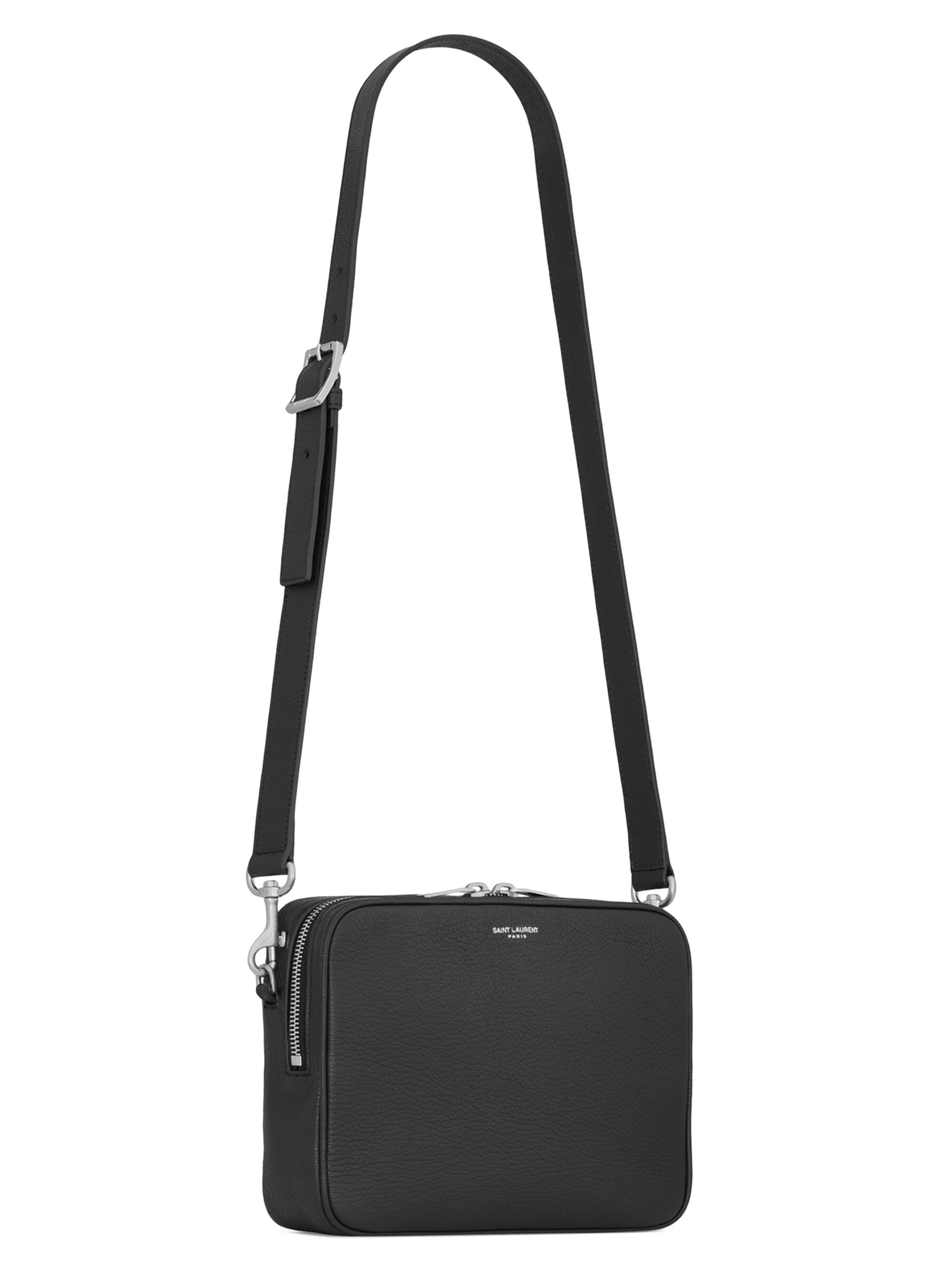 Saint Laurent Small Camera Bag in Grained Leather | Saks Fifth Avenue