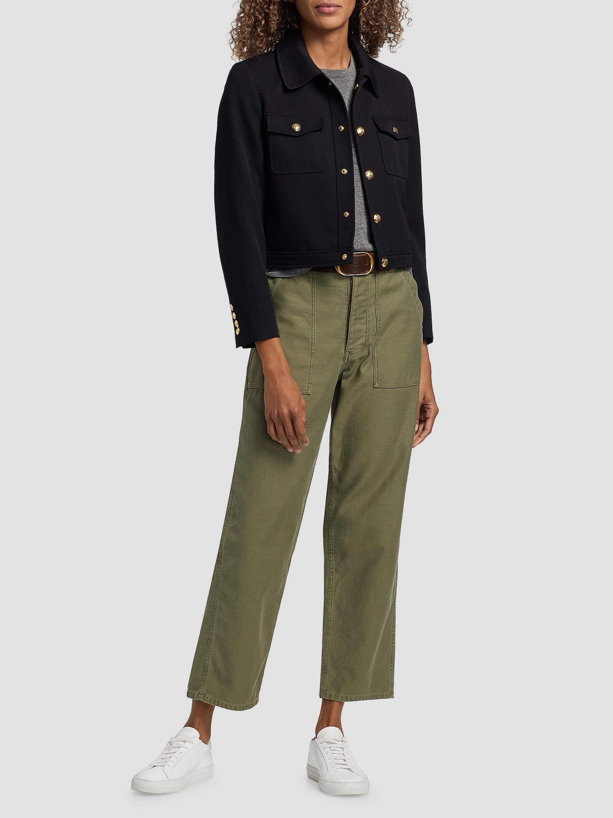 Nili Lotan Earl Cotton Canvas Pants | Saks Fifth Avenue