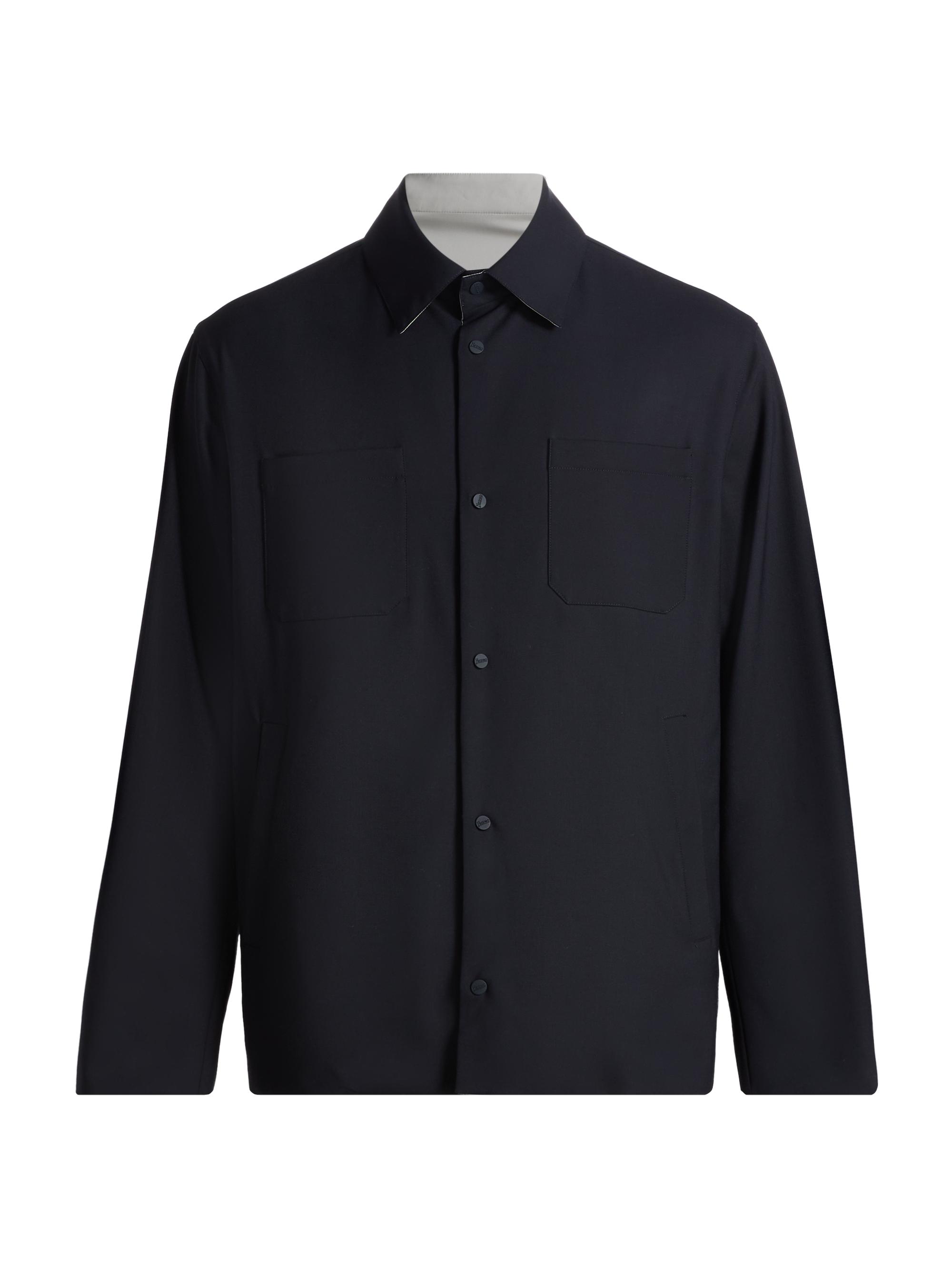 Herno Men's Light Stretch Reversible Jacket - Blue Navy
