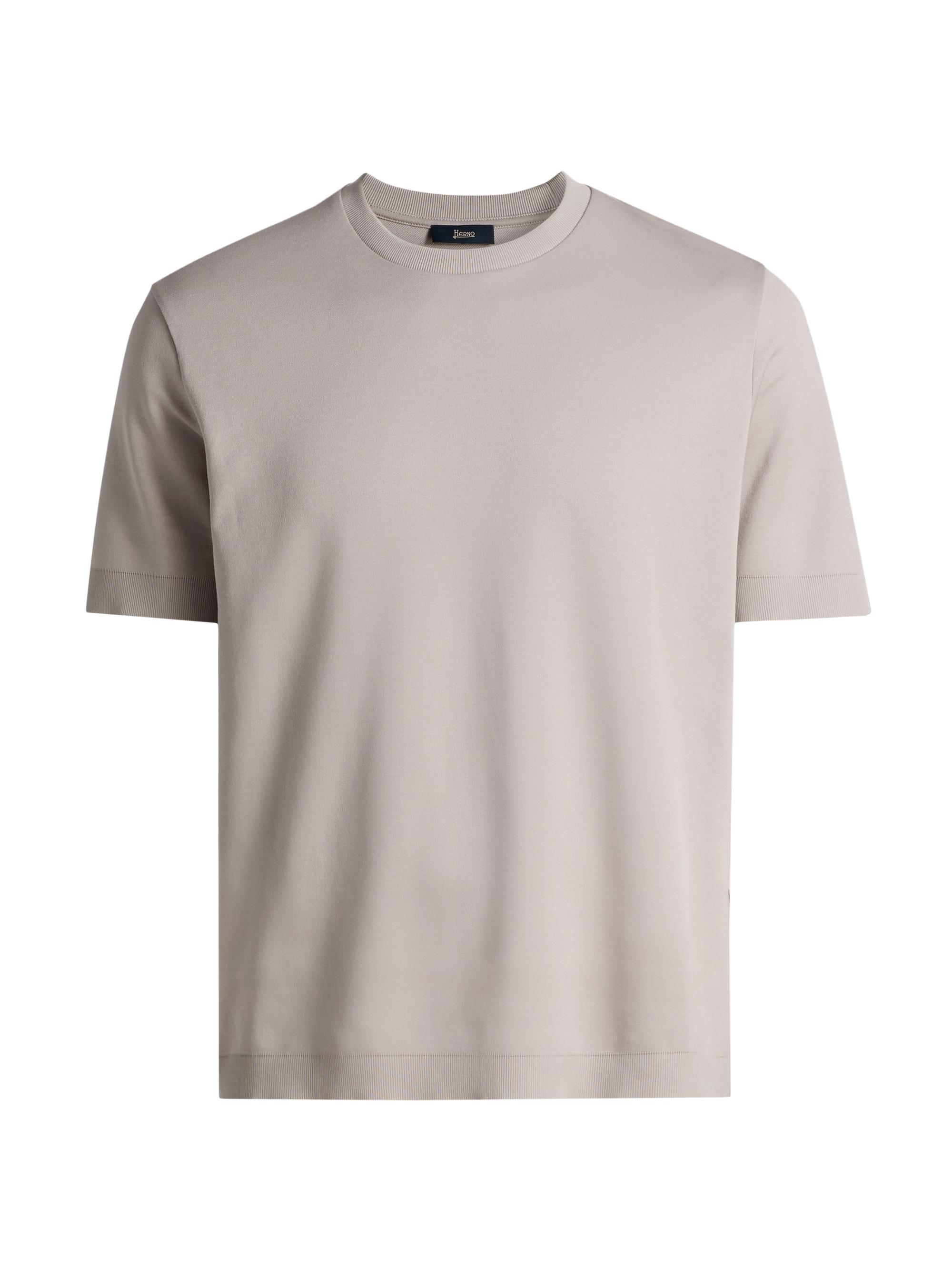 Herno Men's Cotton Jersey Crewneck T-Shirt - Blue Navy