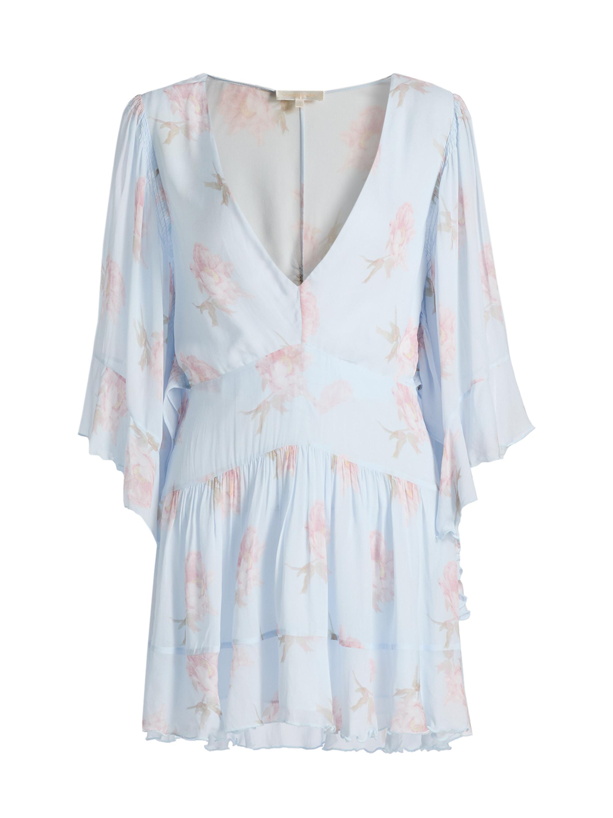 Auralie V-Neck Floral Minidress