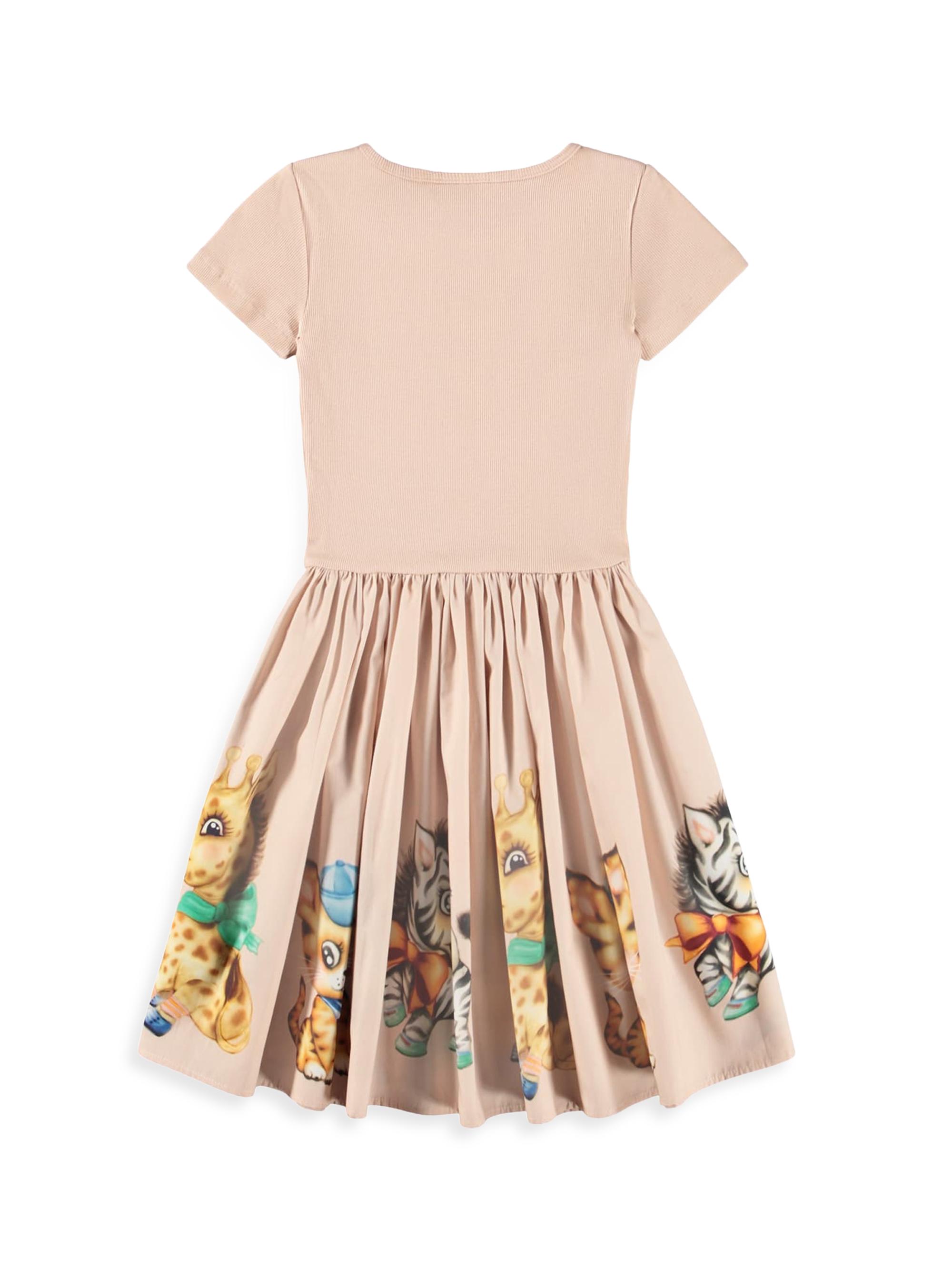 Molo Little Girl's & Girl's Cissa Printed A-Line Dress - Vintage Blush | Thumbnail 2
