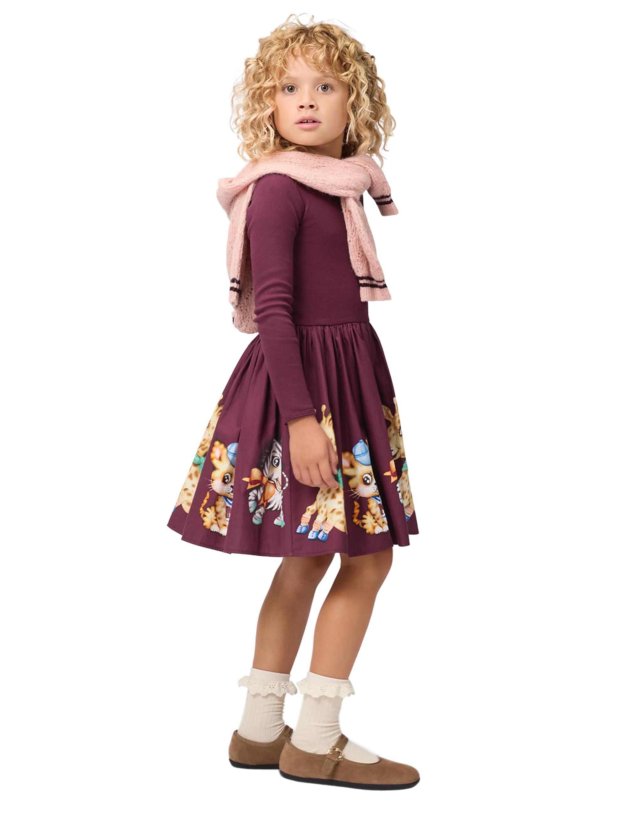 Molo Little Girl's & Girl's Gitta Pointelle-Knit Hoodie - Petal Blush | Thumbnail 3