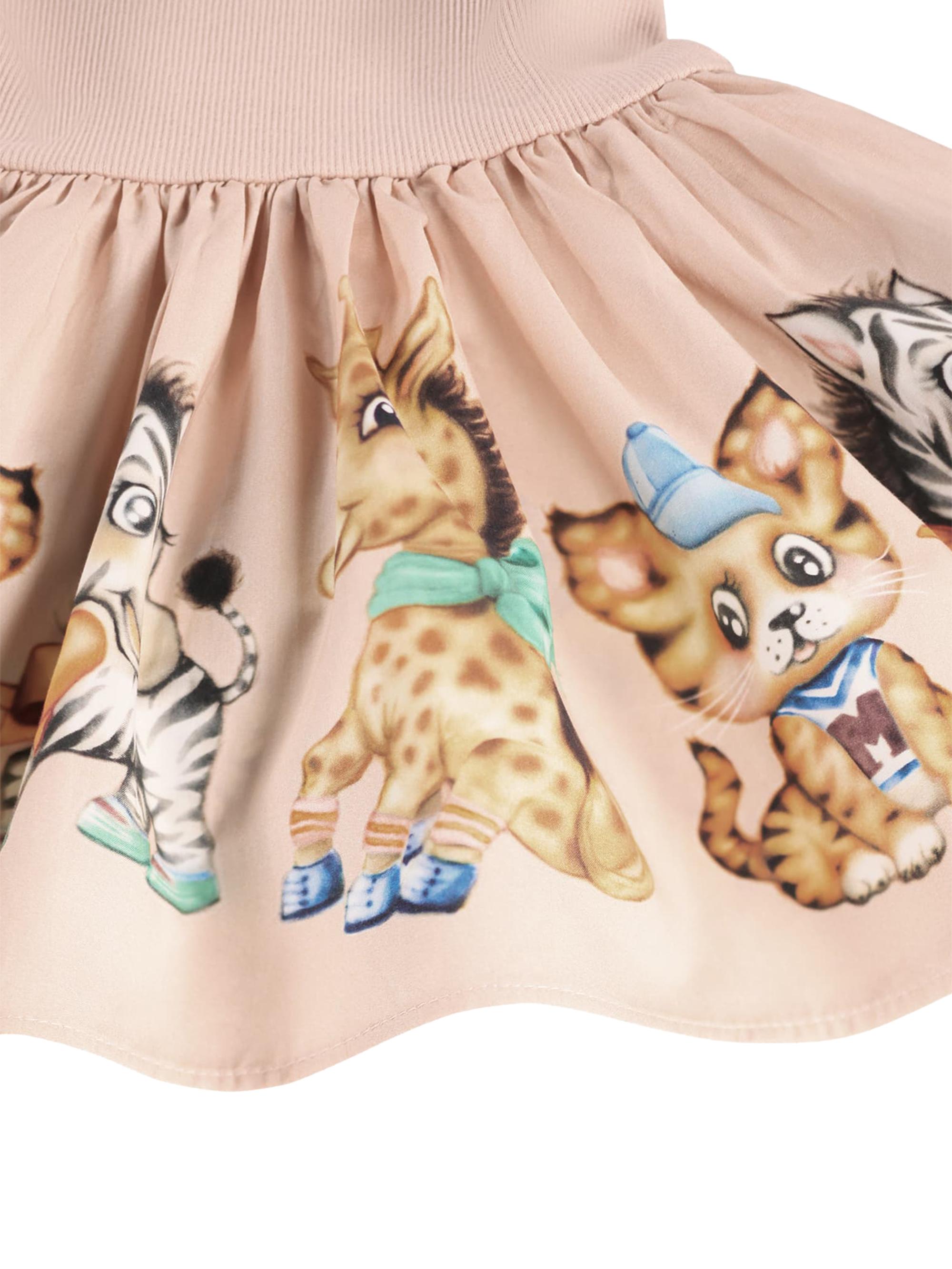 Molo Baby Girl's & Little Girl's Carin Printed A-Line Dress - Vintage Cuties | Thumbnail 6