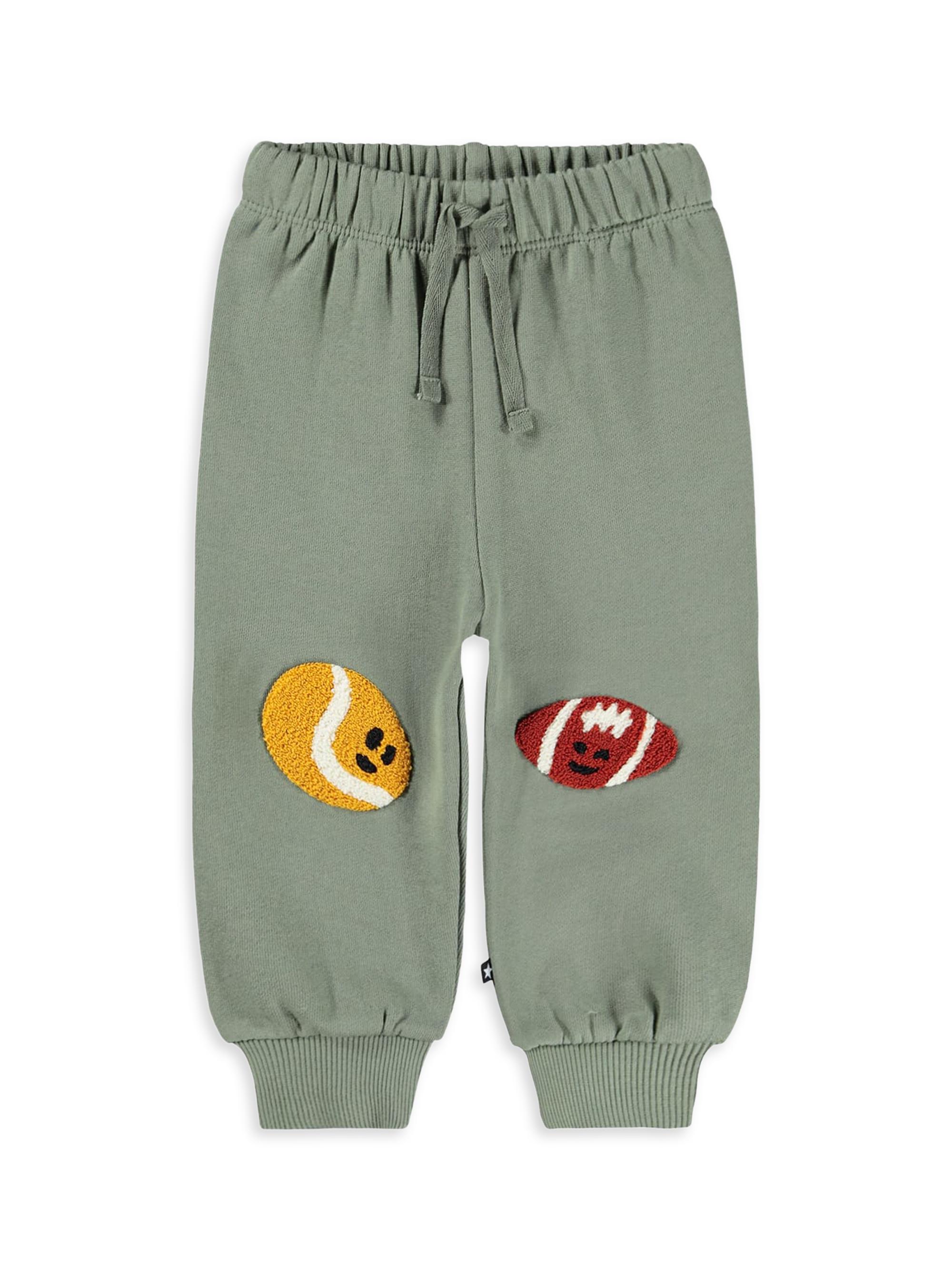 Molo Baby Boy's & Little Boy's Simeon Jogger Sweatpants - Cladonia 6 Months
