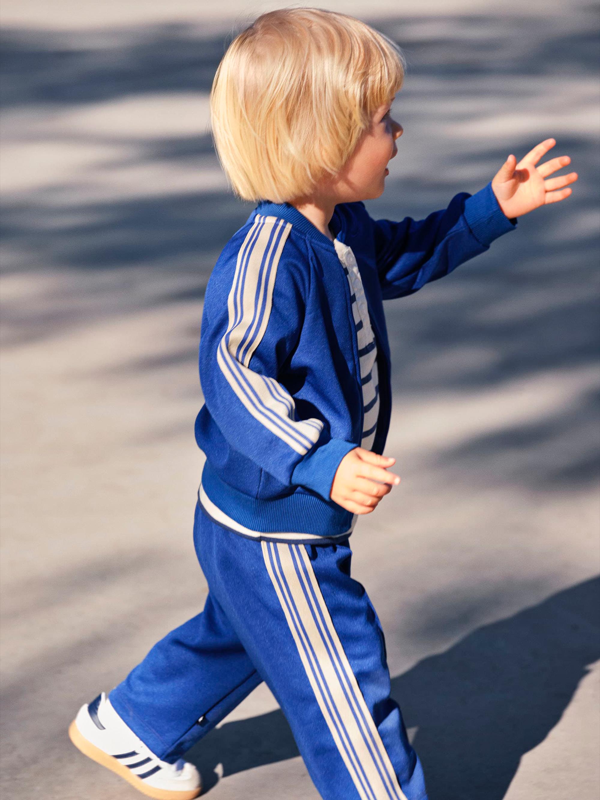 Molo Baby Boy's & Little Boy's Damon Track Jacket - Naval Blue | Thumbnail 3