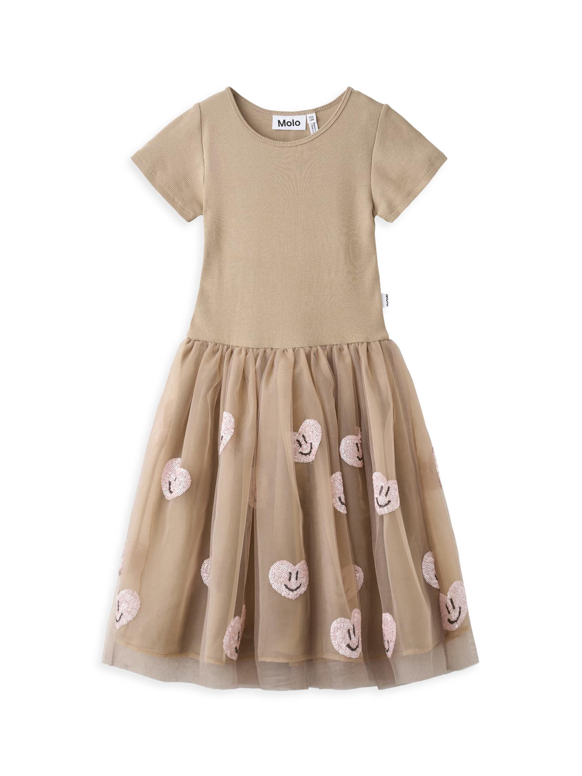Molo Little Girl's & Girl's Cyrusila A-Line Dress - Teak