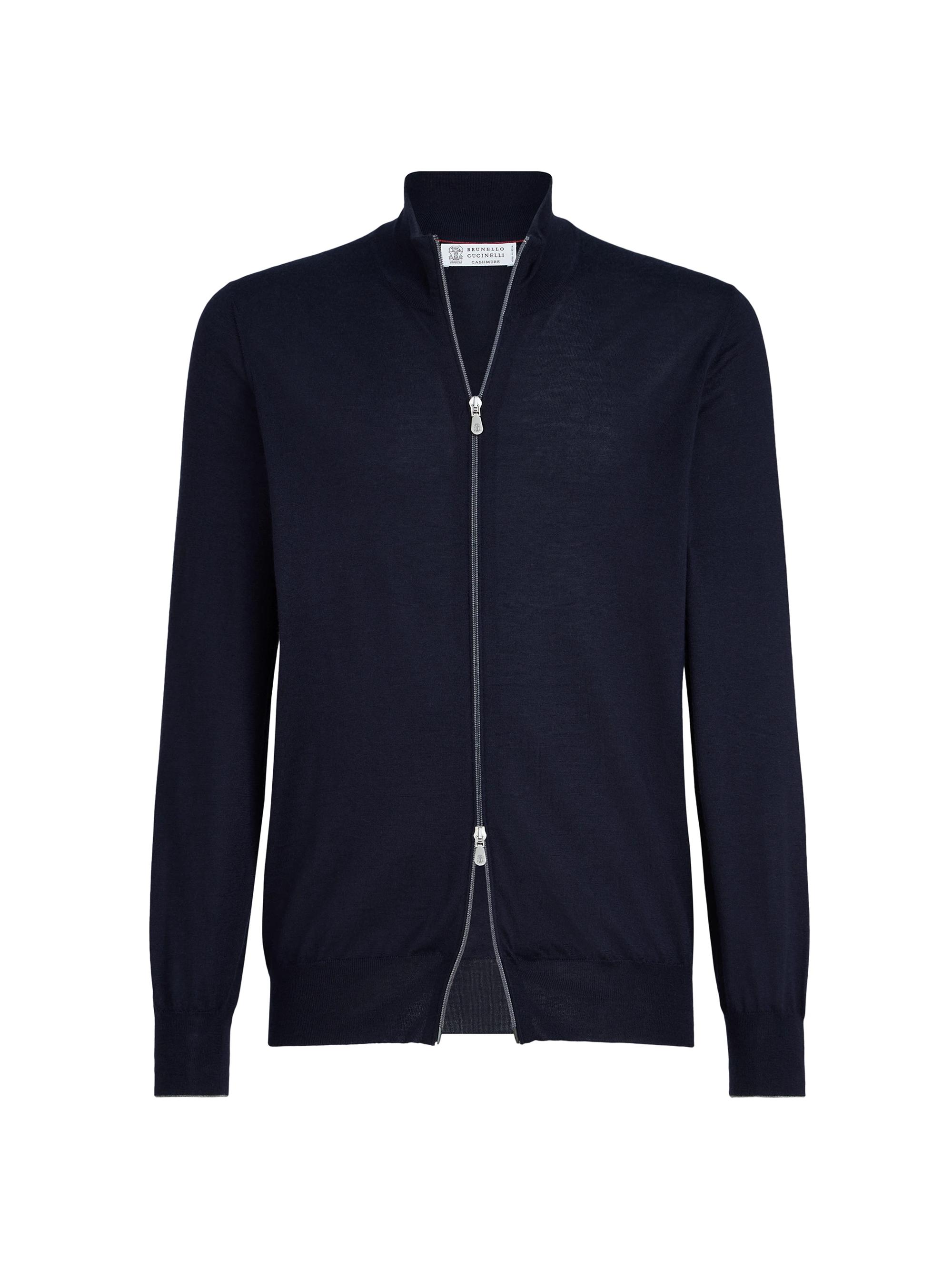 Brunello Cucinelli Cashmere Sweater with Half Zip | Saks Fifth Avenue