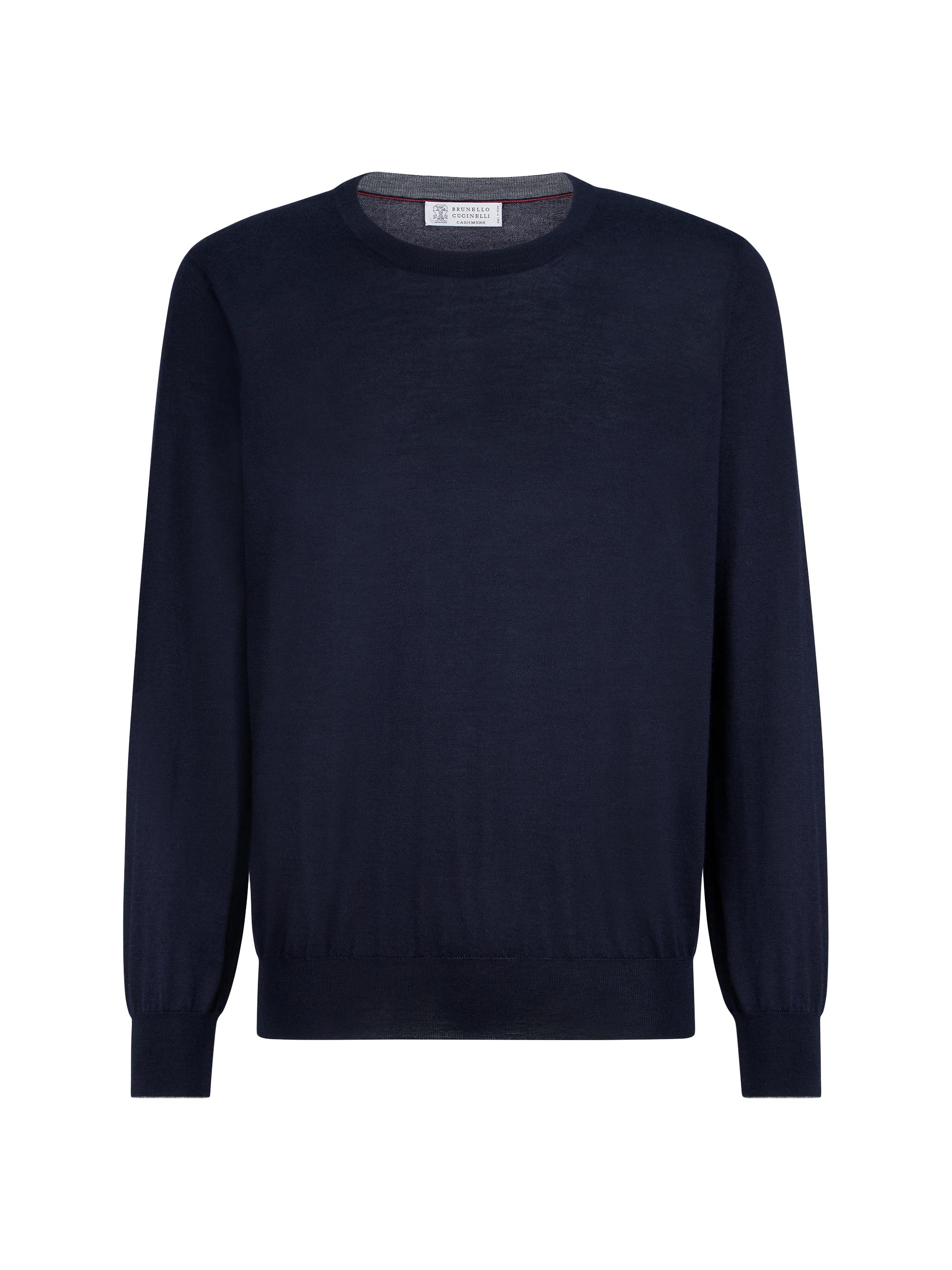 Brunello Cucinelli Lightweight Cashmere and Silk Crew-Neck Sweater